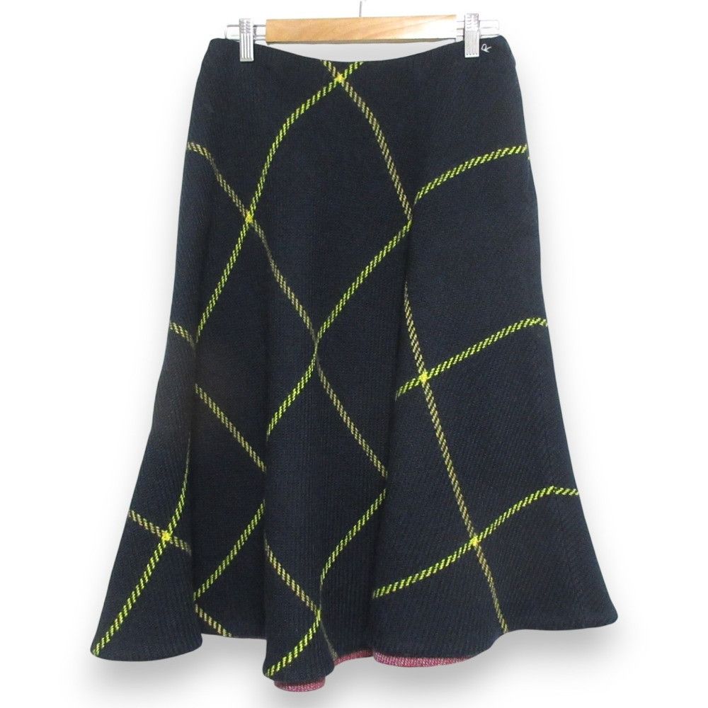 Other Other 45R Double Cross Tweed Skirt Cotton Skirts 7104010 DUTY FREE for USA Size ONE SIZE - 1 Thumbnail