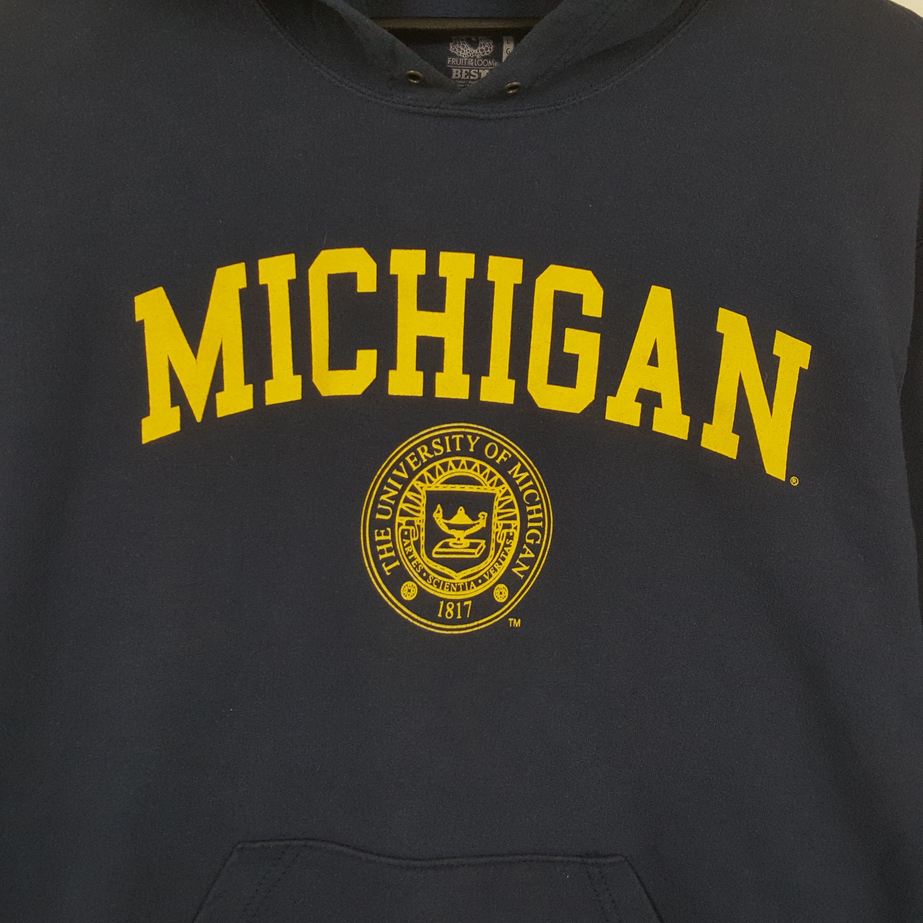 Other University of MICHIGAN Hoodies C284N16 Size US L / EU 52-54 / 3 - 2 Thumbnail