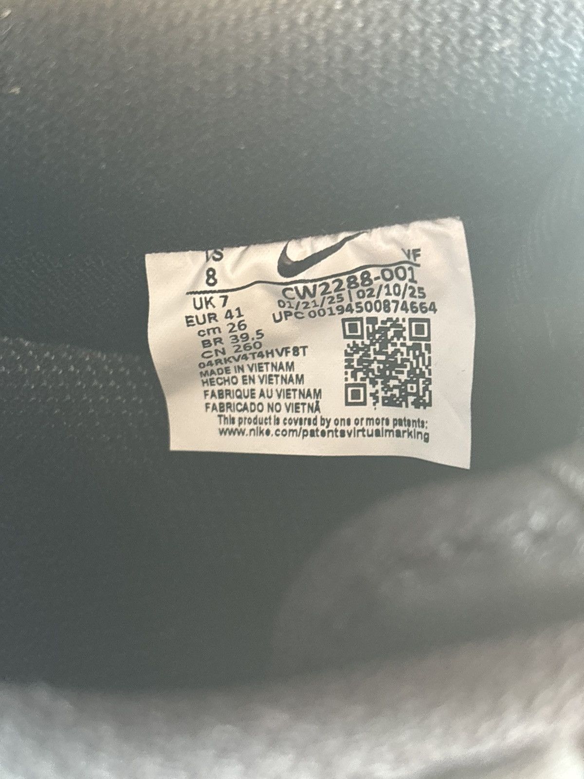 Nike Nike Air Force 1 Triple Black Size US 8 / EU 41 - 7 Thumbnail