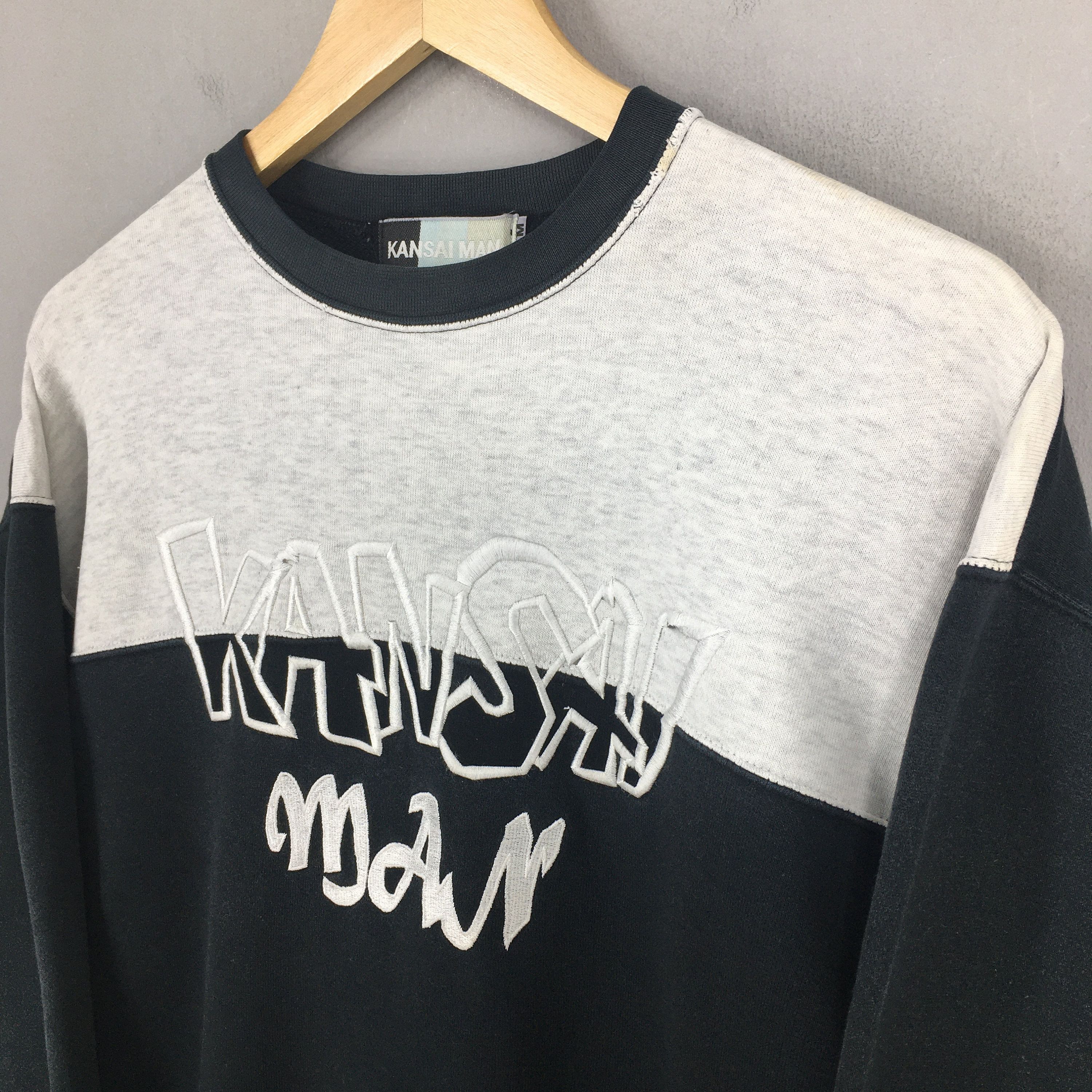 Japanese Brand × Kansai Yamamoto Vintage Kansai Man Jeans Japan Sweatshirt Medium Size US M / EU 48-50 / 2 - 3 Thumbnail