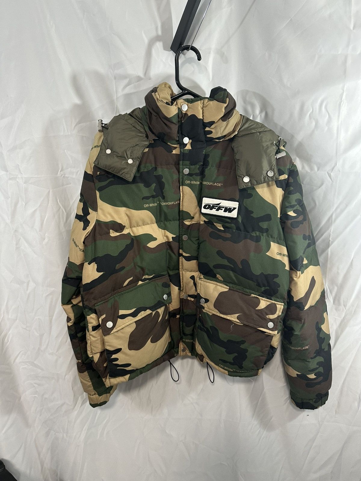 Off-White Off White Camo Jacket BNWOT Size US S / EU 44-46 / 1 - 1 Thumbnail
