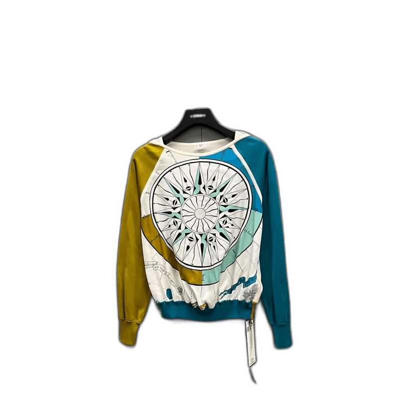 Hermes HERMES Color Block Knit Sweatshirt-yf Size US M / EU 48-50 / 2 - 1 Thumbnail