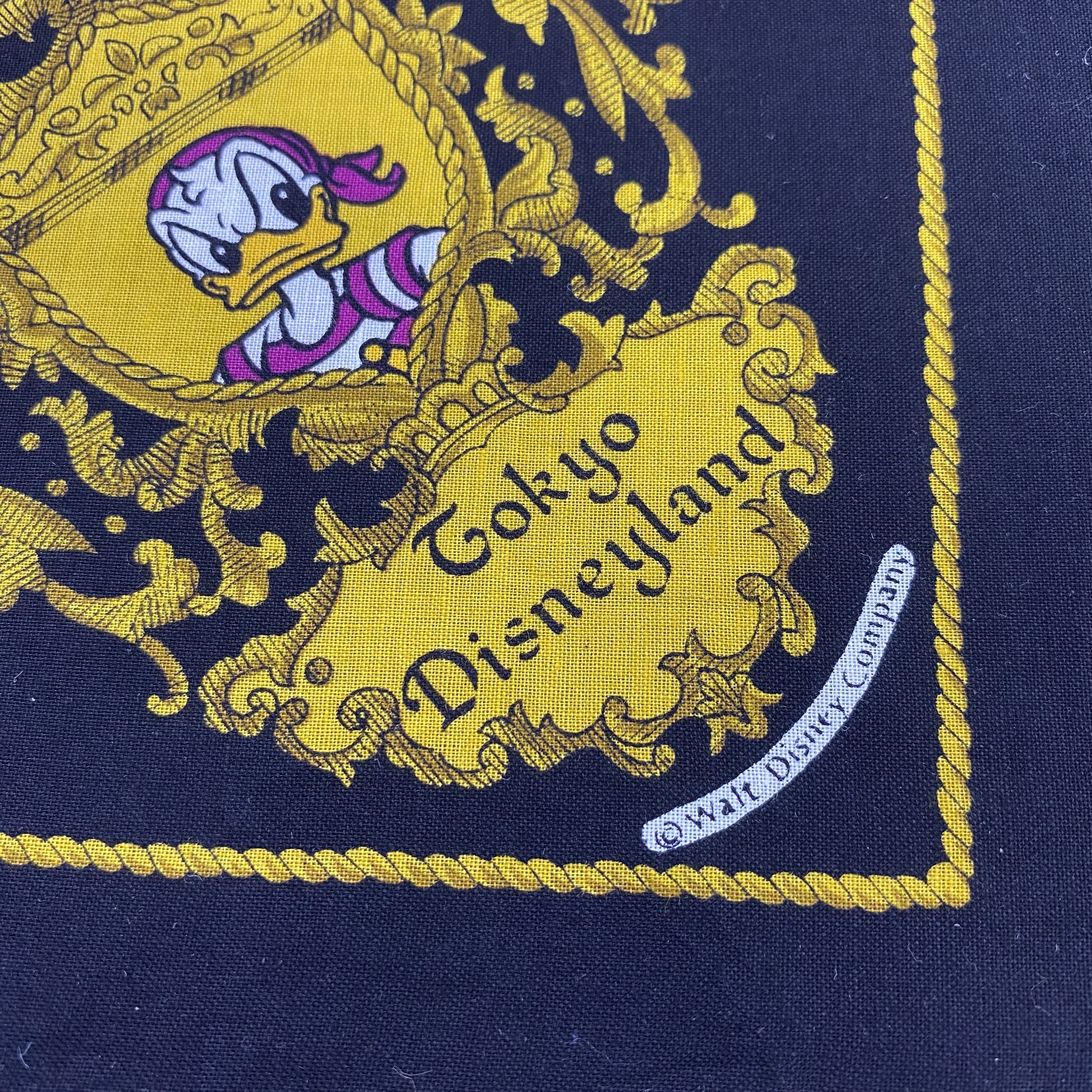 Anime Tokyo Disneyland Handkerchief Cartoon Mickey mouse-B1414 Size ONE SIZE - 7 Thumbnail