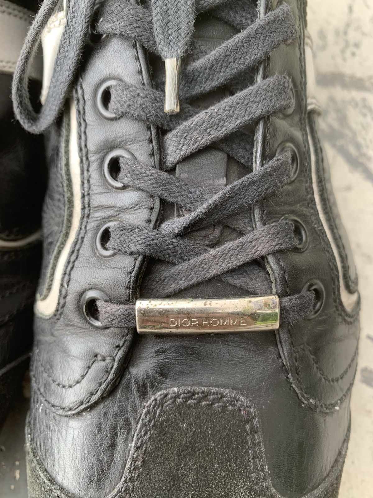 Dior Dior Homme B01 Hedi Slimane Leather & Suede Size US 6.5 / EU 39-40 - 12 Thumbnail