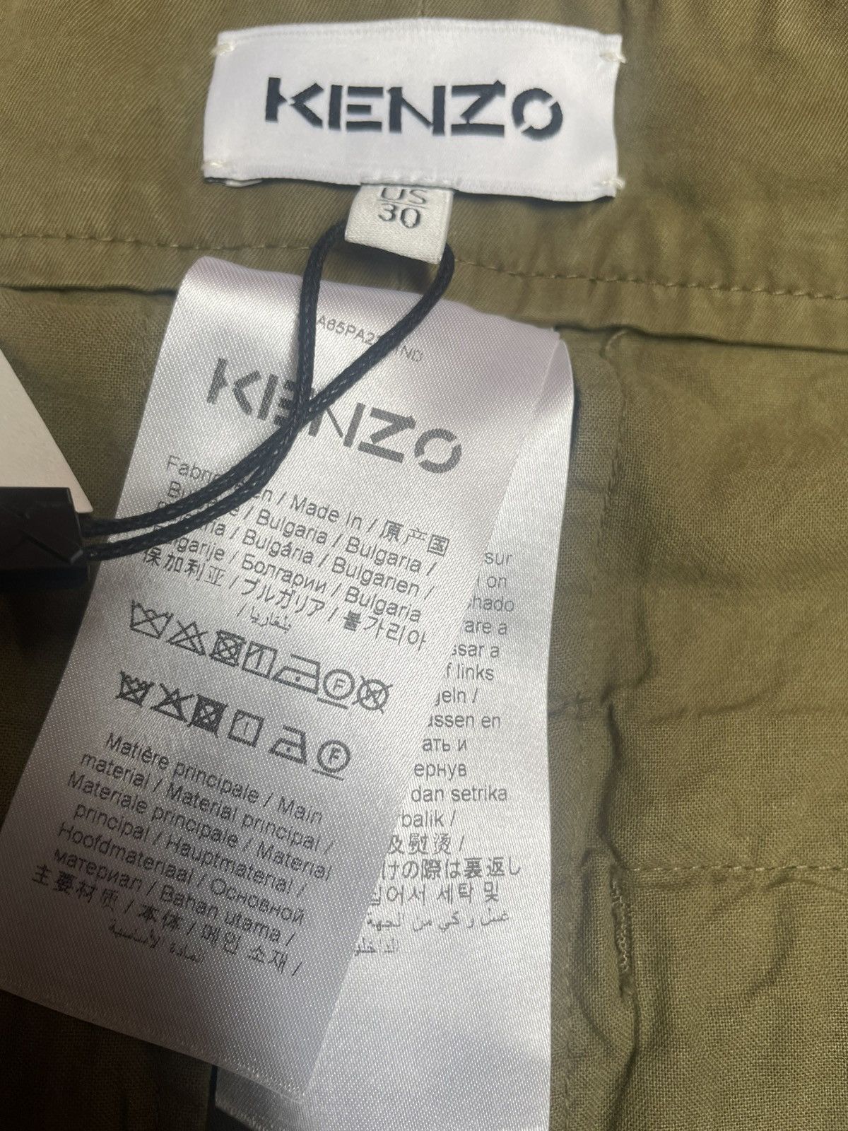 Kenzo Kenzo Utilitarian Cargo Pants Size US 30 / EU 46 - 6 Thumbnail
