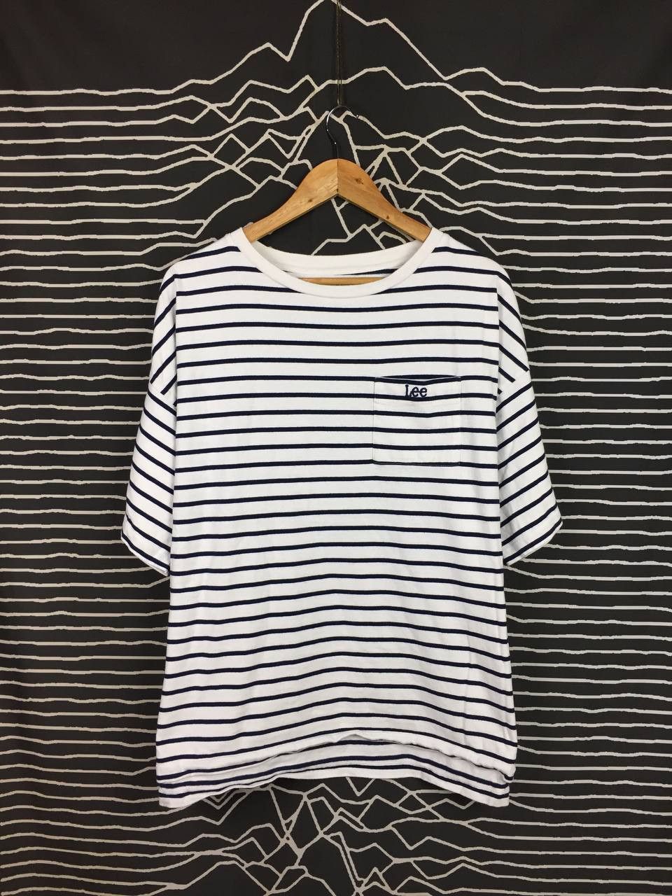 Lee LEE Union Made Sanforized Shrunk Striped Oversized Tee Size US M / EU 48-50 / 2 - 2 Thumbnail