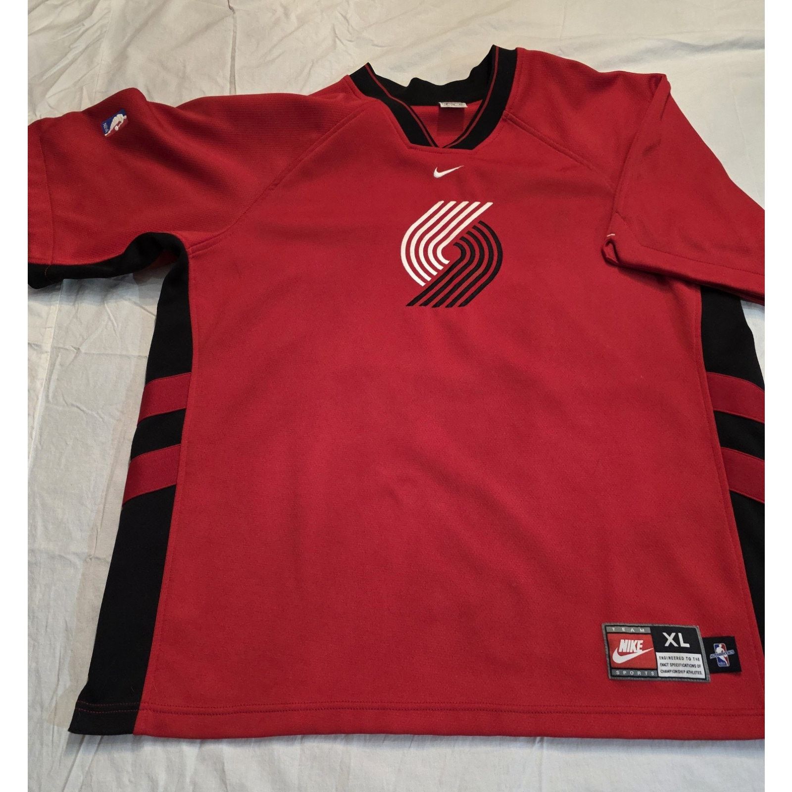 Nike Portland Trail Blazers Vintage Nike Warmup Size US XL / EU 56 / 4 - 1 Thumbnail