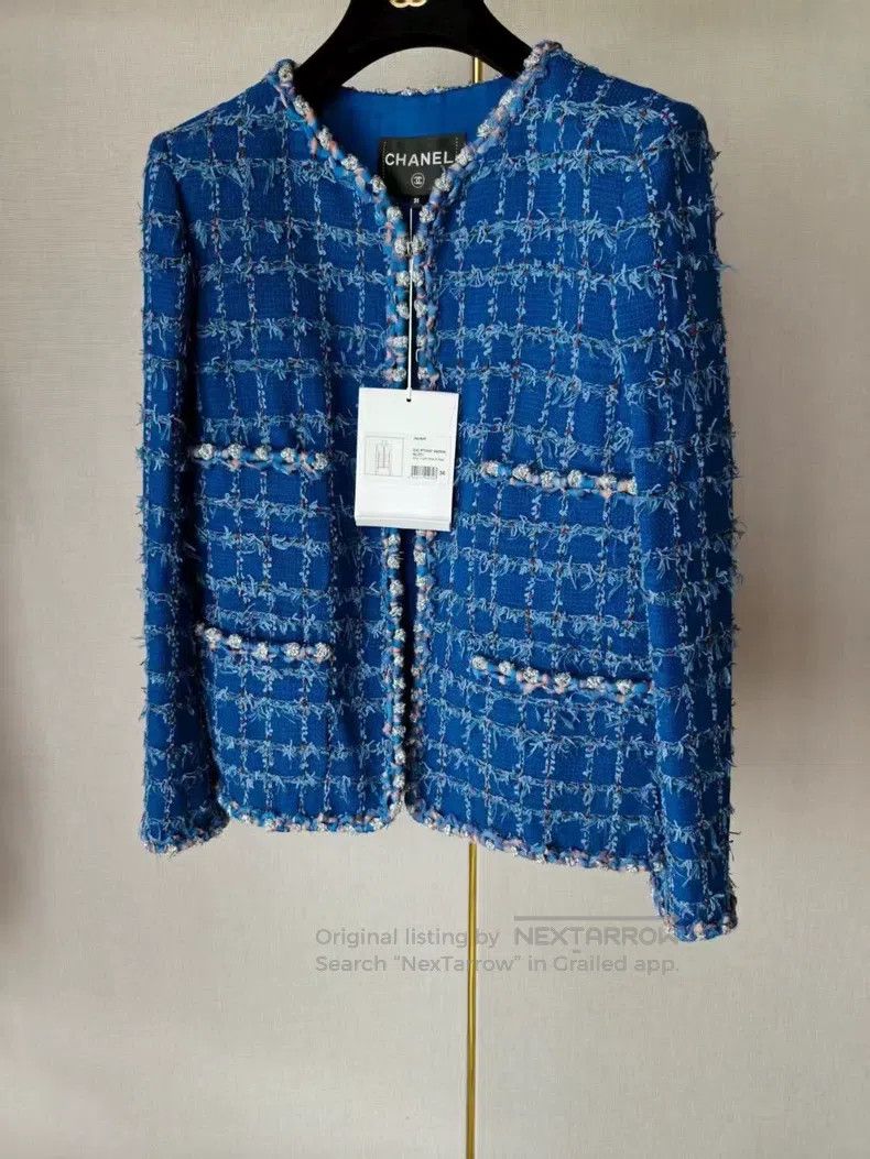 Chanel Chanel Blue coat Size XS / US 0-2 / IT 36-38 - 3 Thumbnail