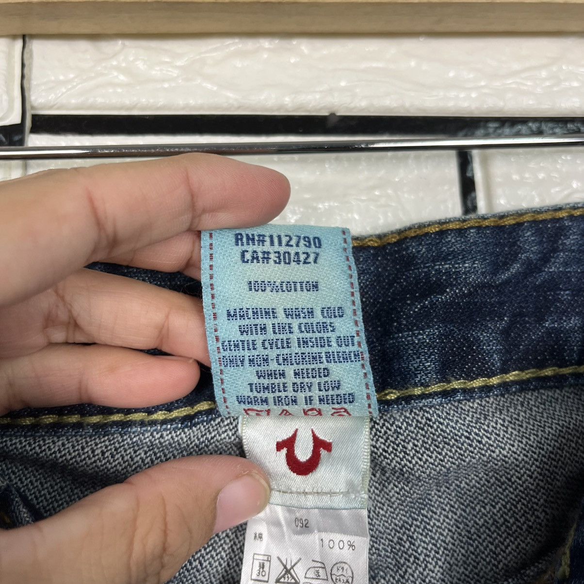 Japanese Brand Vintage True Religion Brand Jeans Patchwork Denim Size 28" / US 6 / IT 42 - 21 Thumbnail