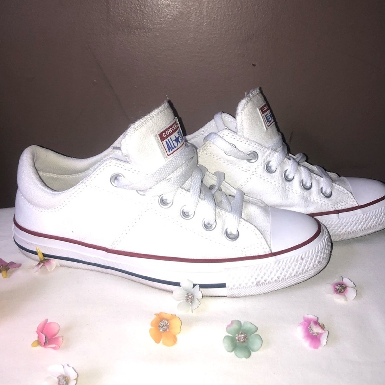 Converse Converse shoes chucks white low top size 8 Size US 8 / IT 38 - 2 Thumbnail