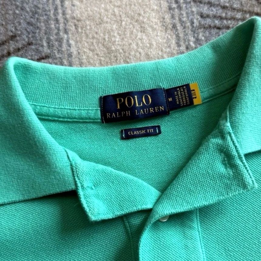 Polo Ralph Lauren Polo Ralph Lauren Classic Fit Polo Shirt Men’s M Aqua Embroidered Size US M / EU 48-50 / 2 - 4 Thumbnail