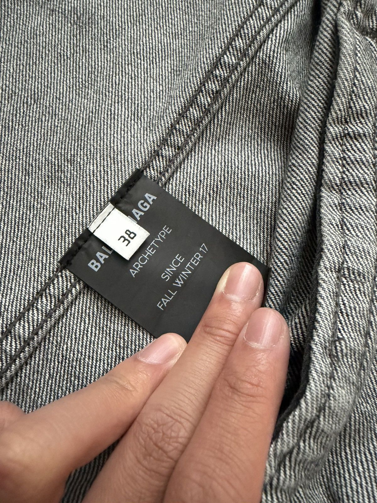 Balenciaga Balenciaga denim jacket Size US XXS / EU 40 - 5 Thumbnail