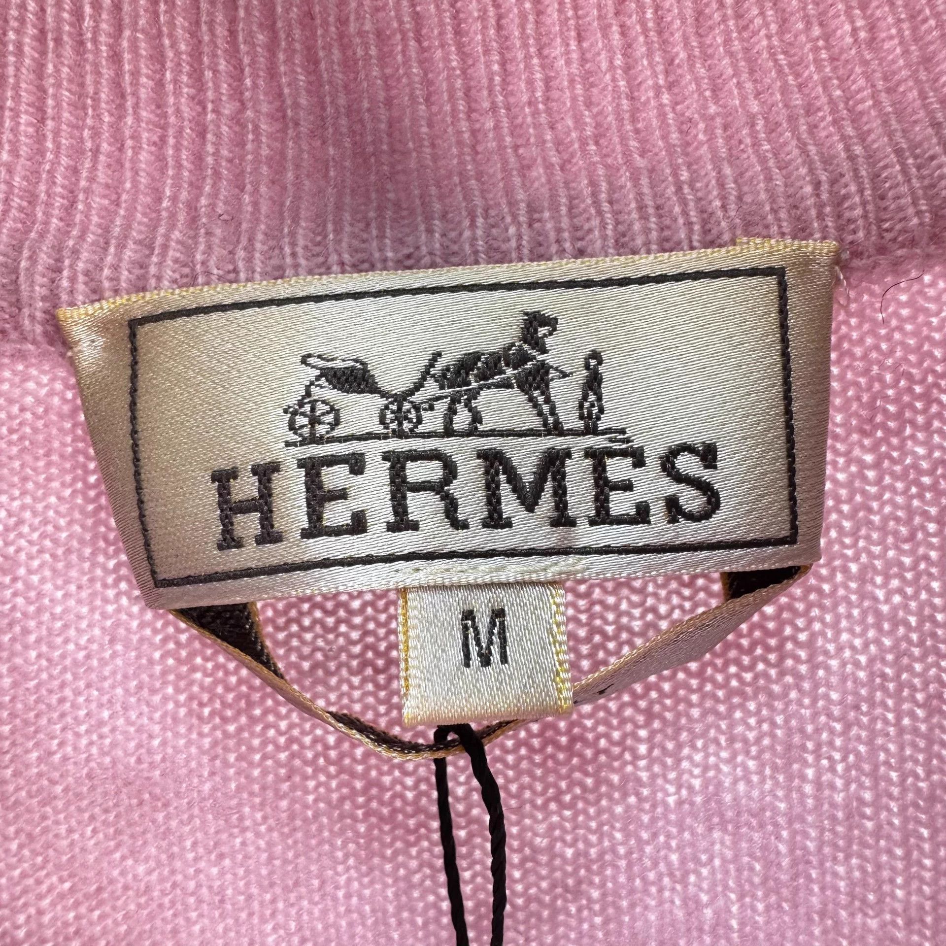Hermes Hermes half zip cashmere knit sweater M 95 New Size M / US 6-8 / IT 42-44 - 7 Thumbnail