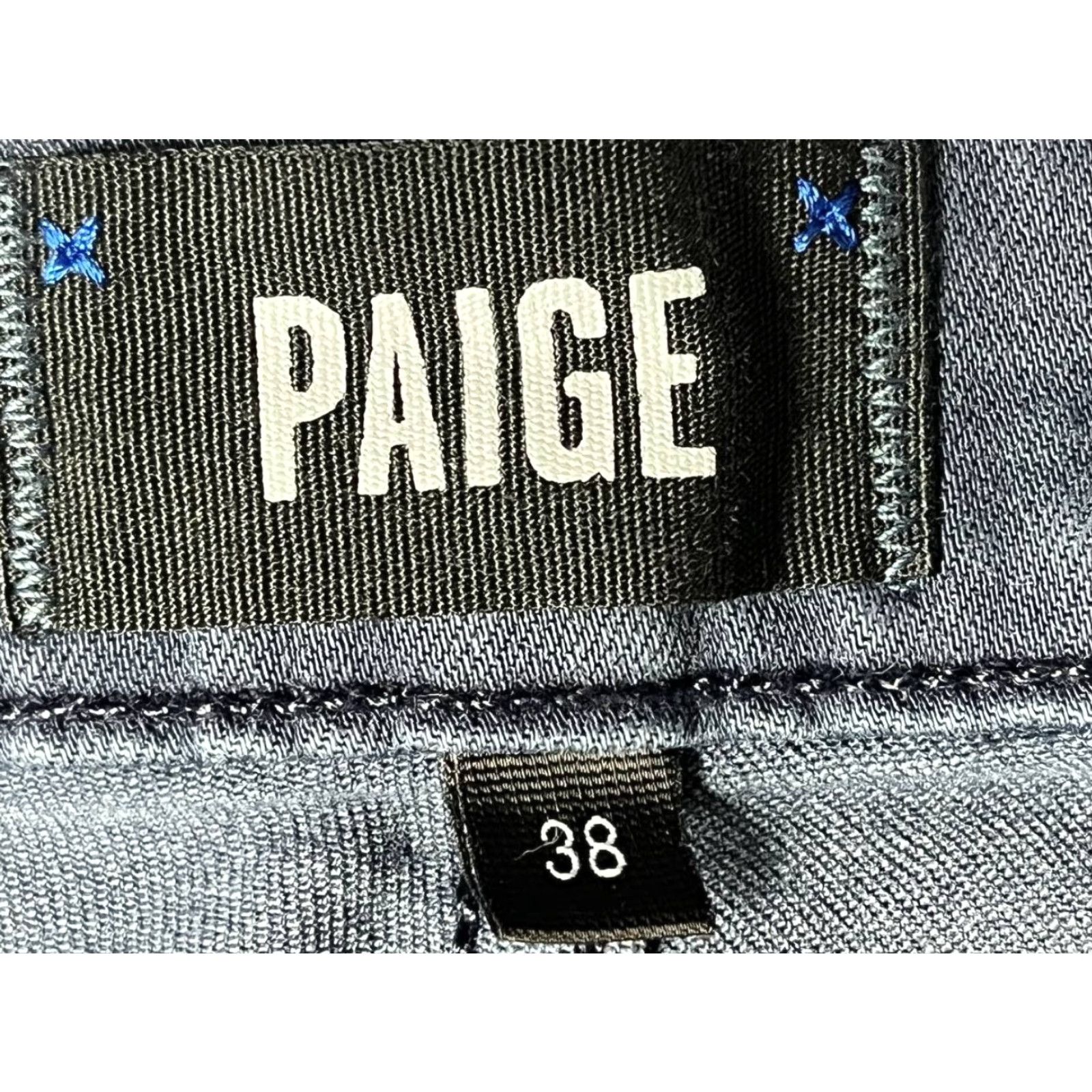 Paige Paige Jeans Men 38 Dark Wash Stretch Federal Lennox Straight Blue 5-Pocket Regular Rise N/A 38 jeans Cowboys theme Mens Size US 38 / EU 54 - 7 Thumbnail