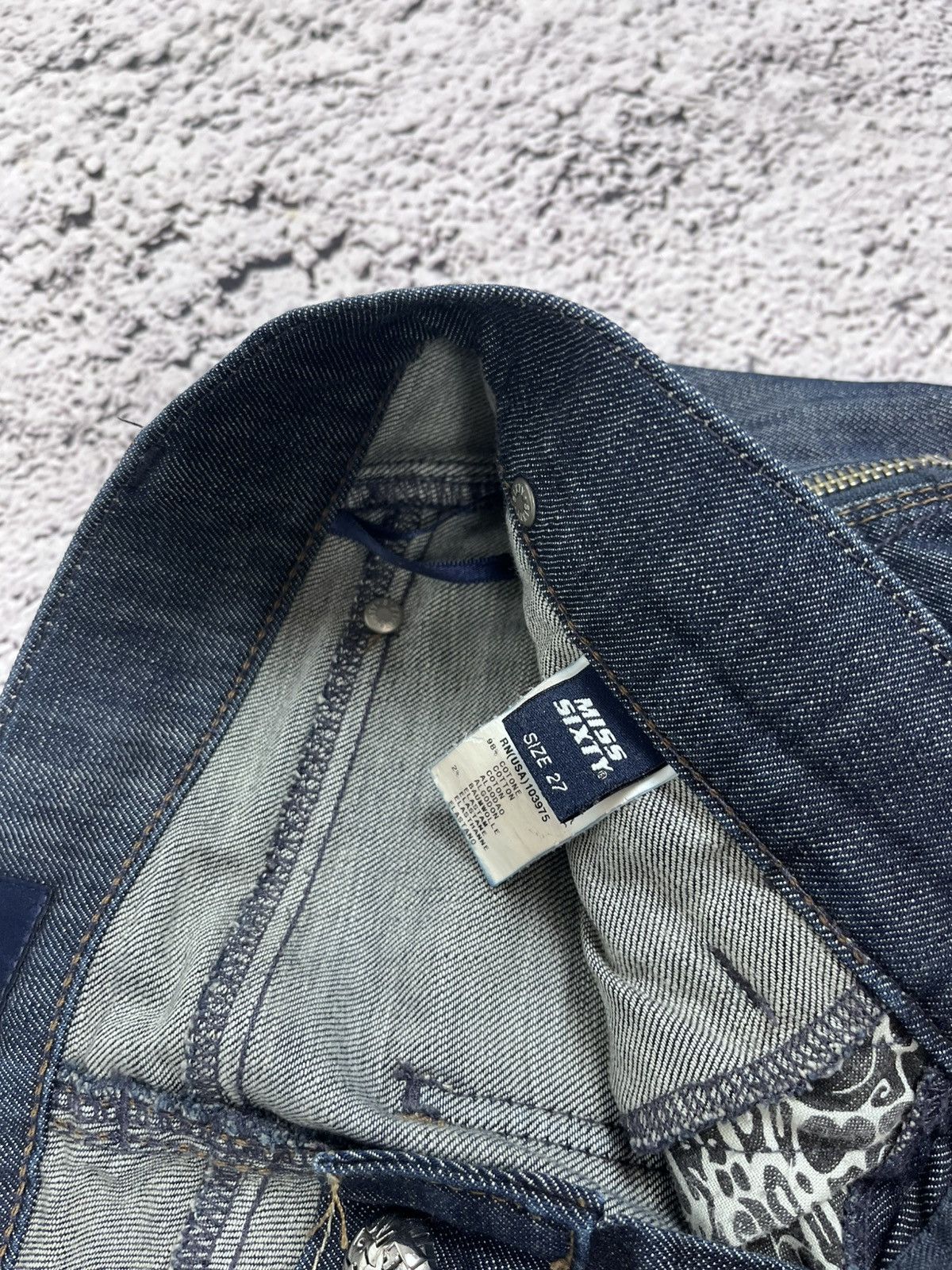 Miss Sixty Vintage Miss Sixty Pleated AvantGarde Jeans pants japanese Size 27" / US 4 / IT 40 - 5 Thumbnail