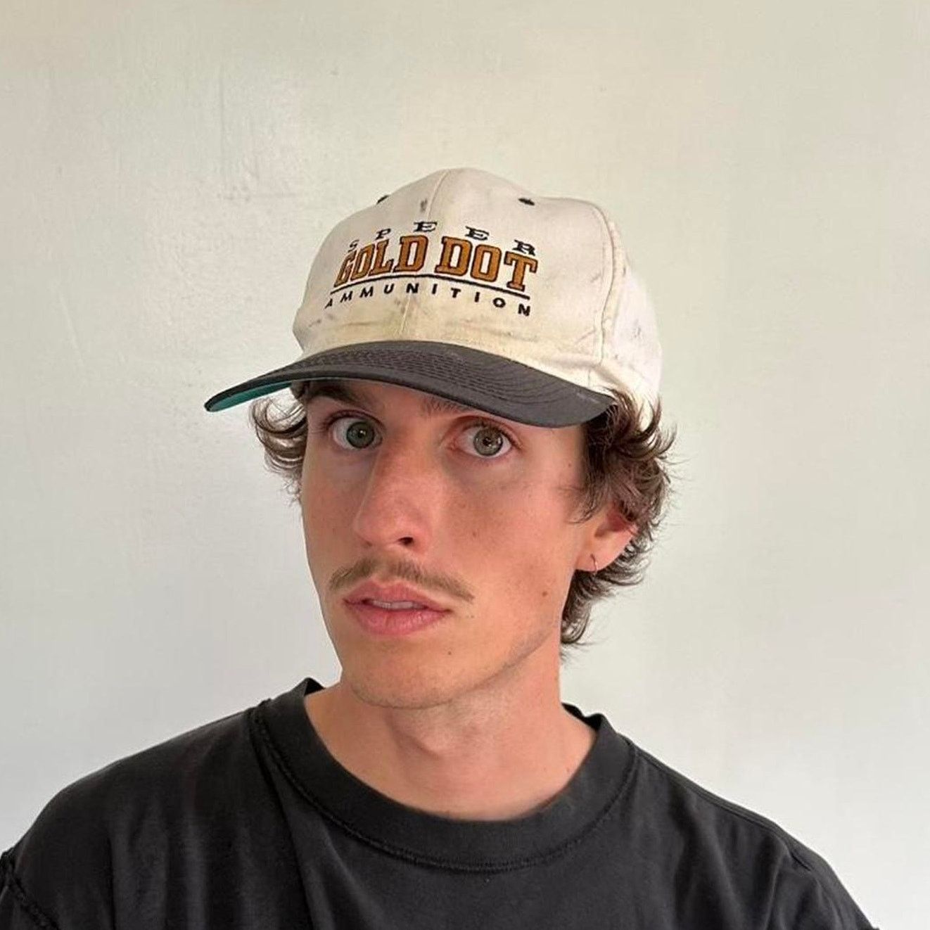 Vintage Vintage 90s Gold Dot Ammo Thrashed USA Trucker Hat Cap Size ONE SIZE - 7 Thumbnail