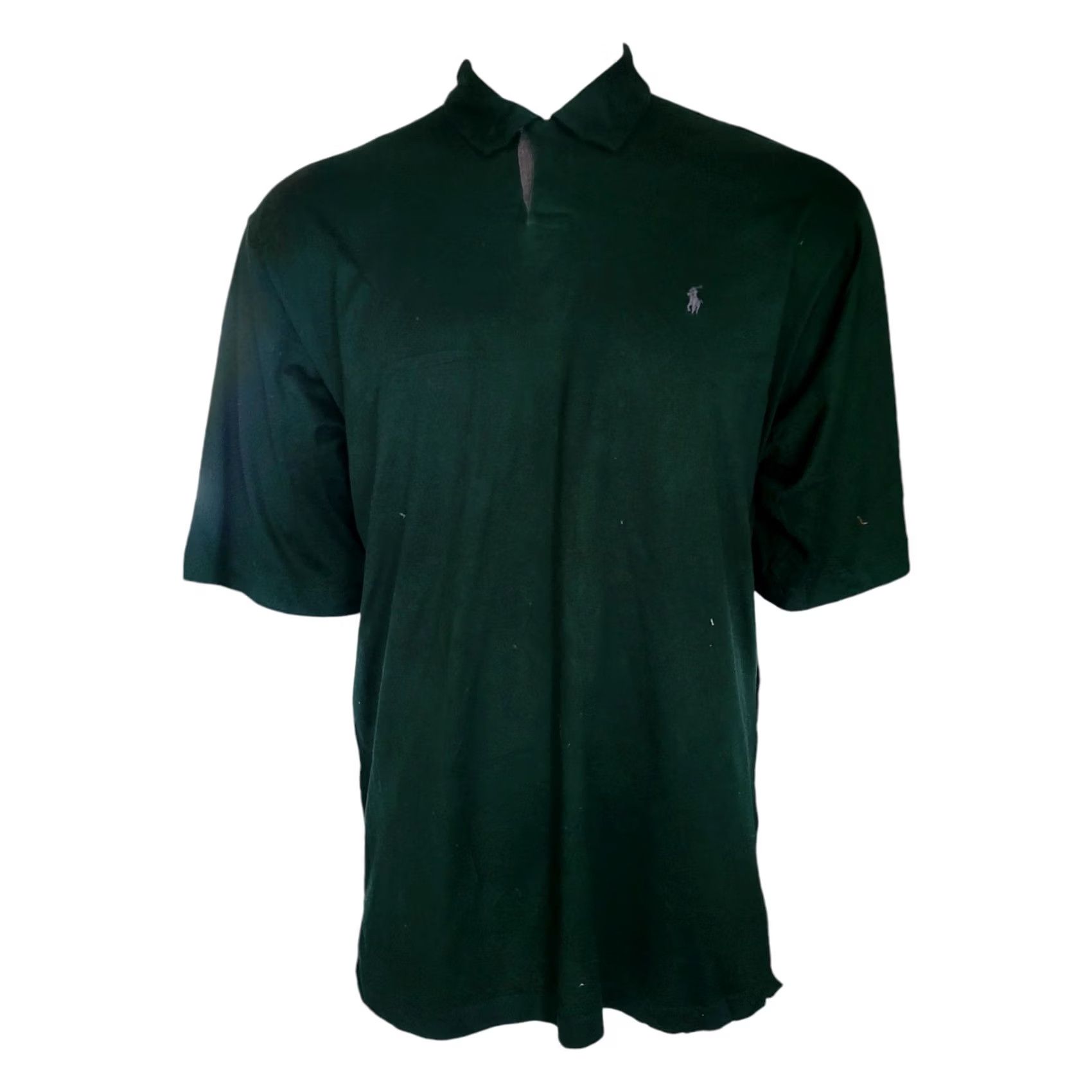 Ralph Lauren Polo Golf Ralph Lauren Polo Shirt XL Dark Green 100% Pima Cotton, Short Sleeve, Collared Polo Shirt, Used - Good Condition Size US XL / EU 56 / 4 - 3 Thumbnail