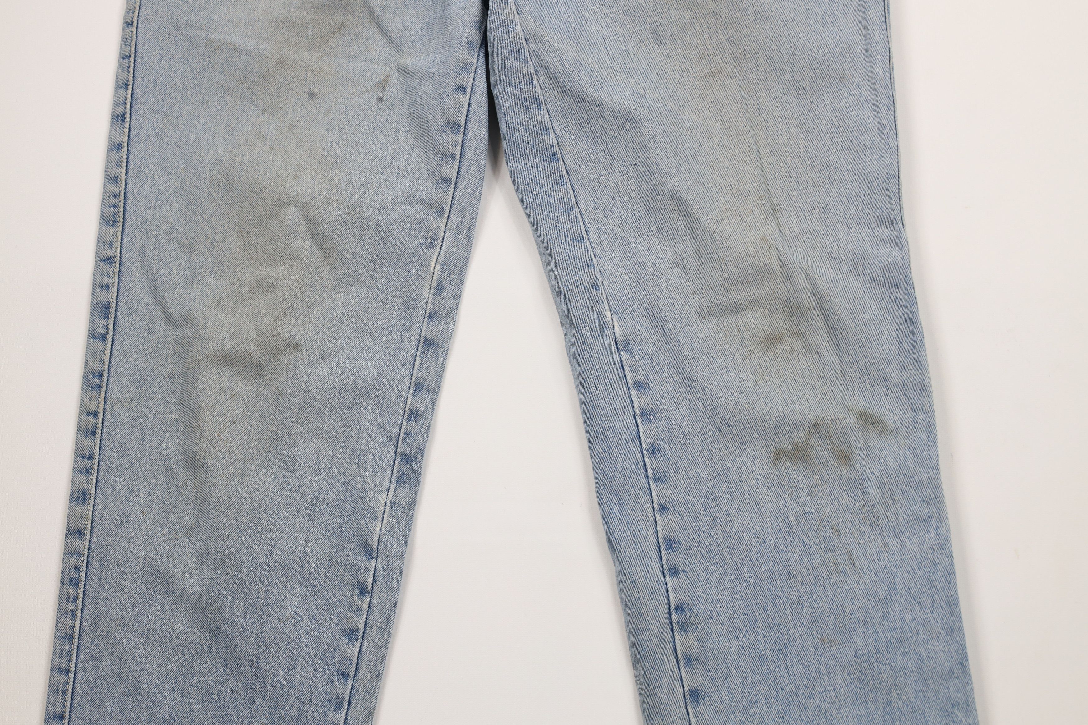 Vintage Vintage 90s Streetwear Relaxed Tapered Leg Denim Jeans Blue Size US 32 / EU 48 - 3 Thumbnail