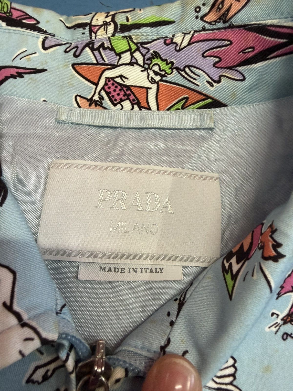 Prada PRADA 12” SURF PRINT JACKET Size US L / EU 52-54 / 3 - 3 Thumbnail