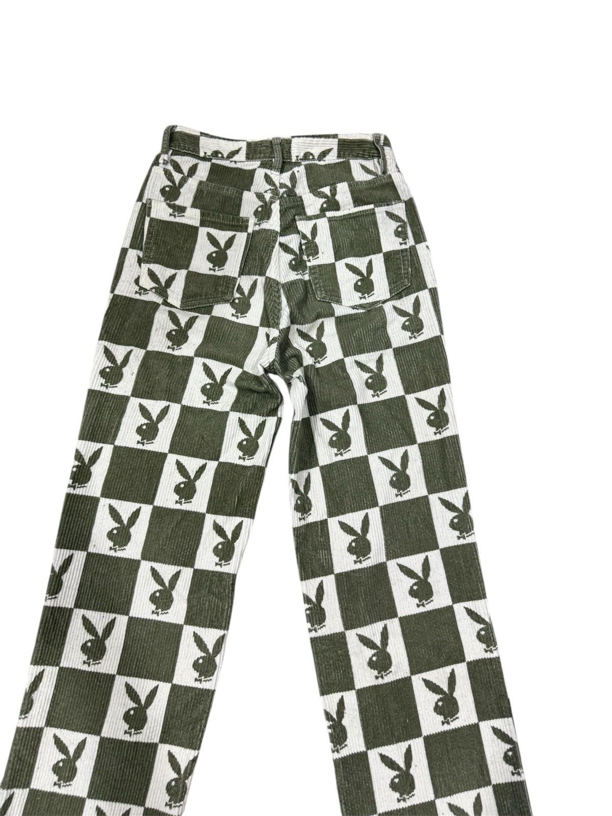 Pacsun × Playboy PLAYBOY OVERPRINT CORDUROY PANTS STRAIGHT TYPE Size US 26 / EU 42 - 6 Thumbnail