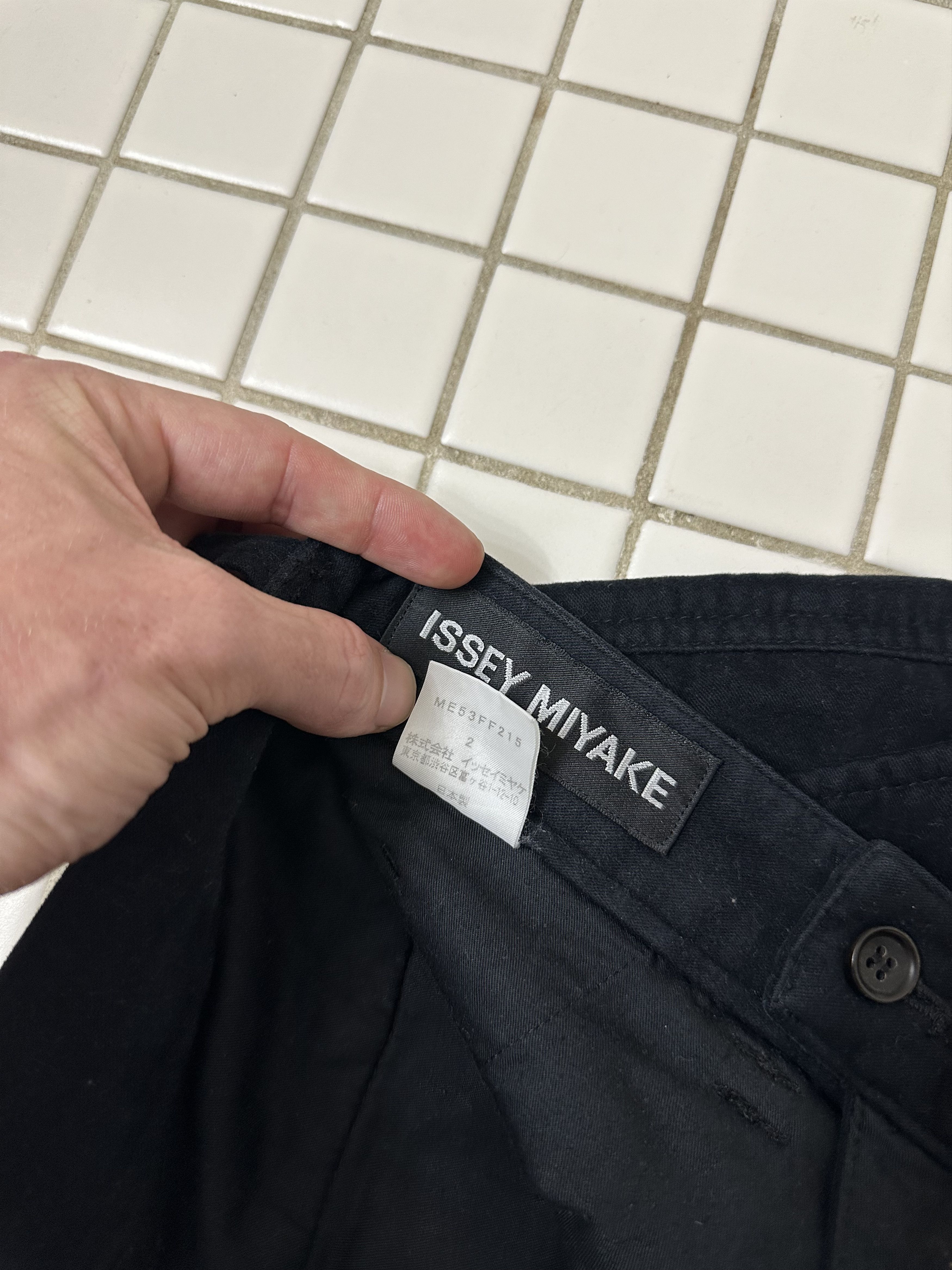 Issey Miyake aw2005 Moleskin Cargo Pants Size US 32 / EU 48 - 3 Thumbnail