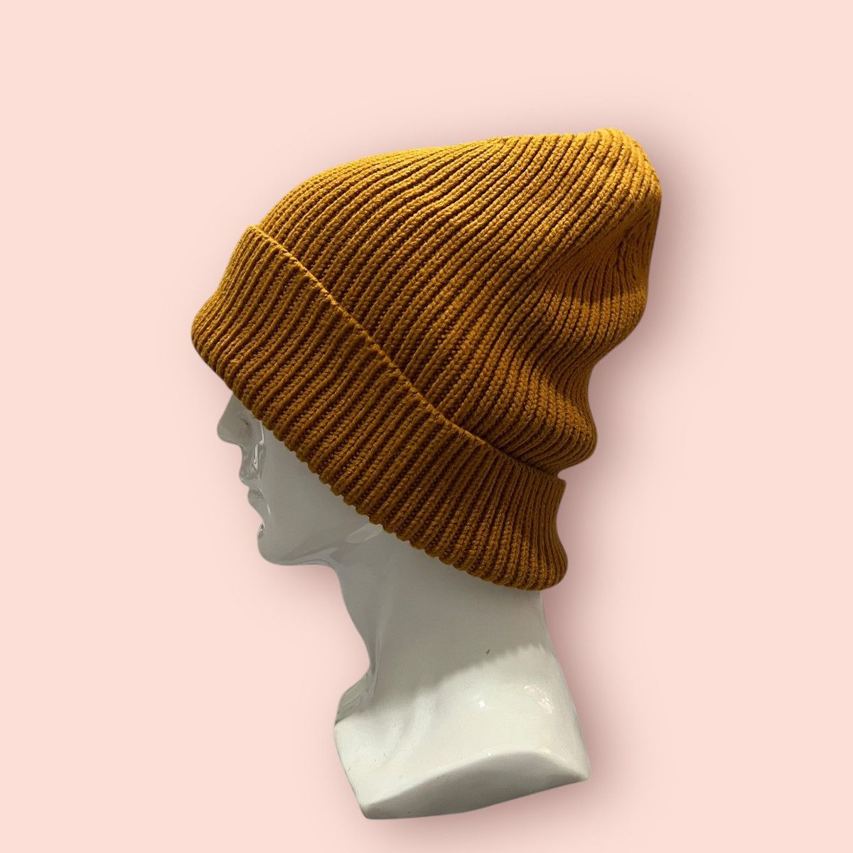 Beams Plus × Japanese Brand × Vintage VINTAGE BEAMS KNITTED CUFFS BEANIE Size ONE SIZE - 12 Thumbnail