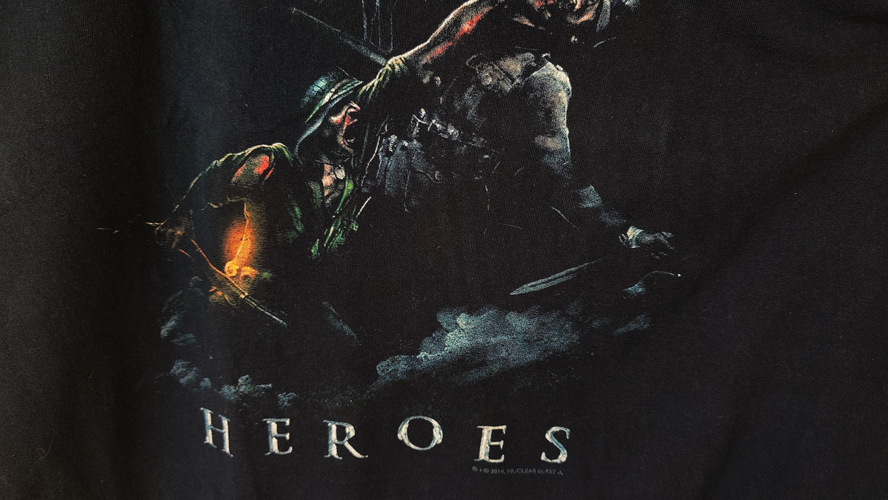 Band Tees × Vintage Sabaton Heroes To Hell and Back VTG Official Merch tshirt Size US XL / EU 56 / 4 - 5 Thumbnail