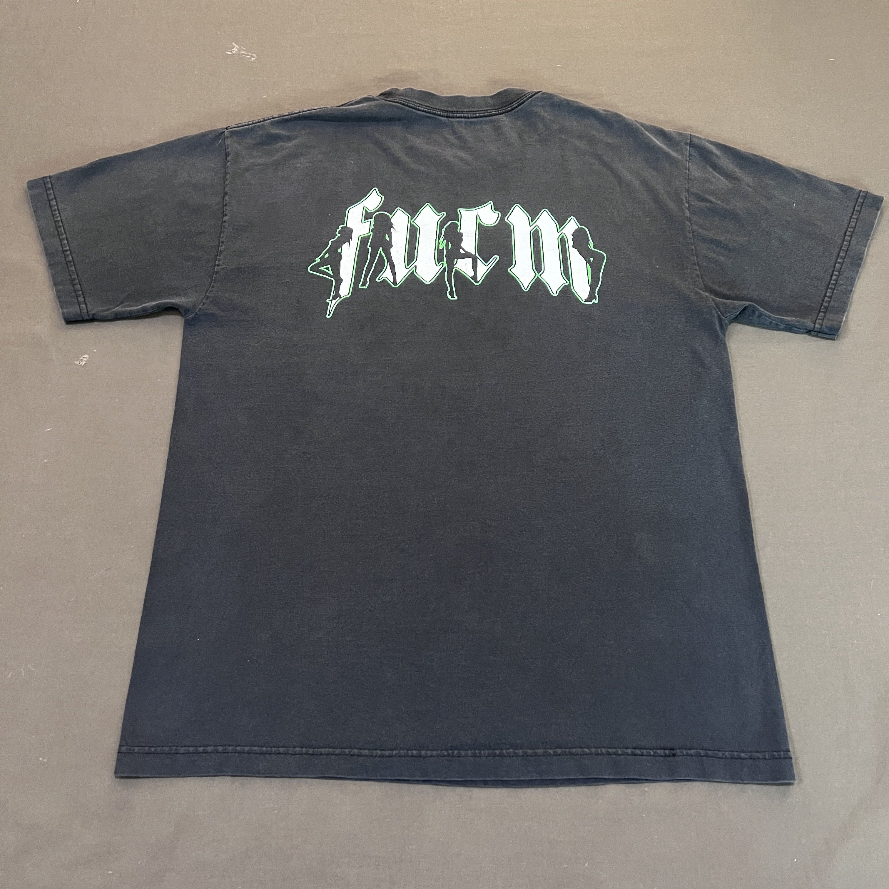 Vintage Vintage Y2K Fucm Strip Nude Pornstars Promo Tee Faded sexy Size US L / EU 52-54 / 3 - 2 Thumbnail