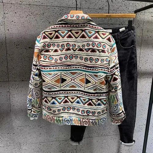 image of Cardigan New 2022 Limited Edition Vintage Style Jacket in Mix, Men's (Size XL)