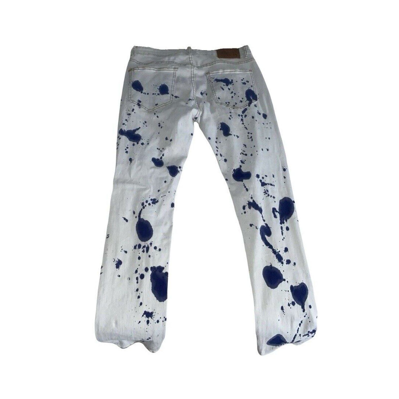 Waimea Waimea Bleach Splatter Jeans - Y2K Style Size US 32 / EU 48 - 2 Thumbnail