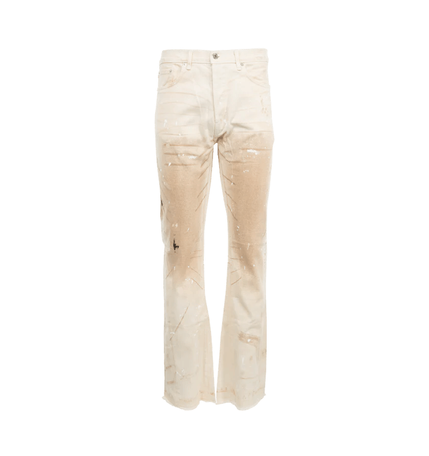 Gallery Dept. o1h1sh11224 Brisko La Flare Jeans in Antique White Size US 29 - 1 Thumbnail