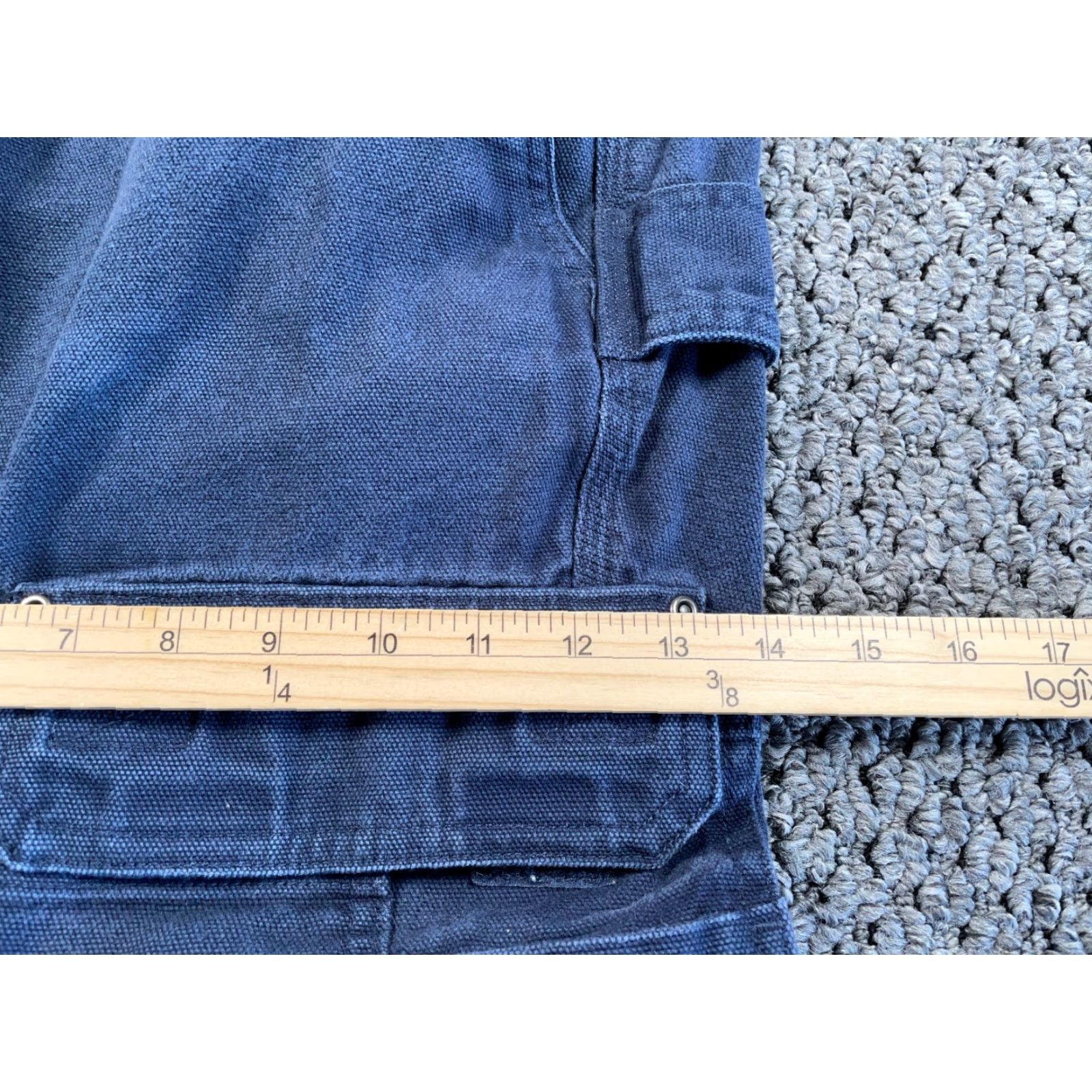 Vintage VINTAGE Duluth Men's Cargo Pants Workwear Relaxed Fit Blue Cotton 38 x 29 Outdoor Size US 38 / EU 54 - 7 Thumbnail
