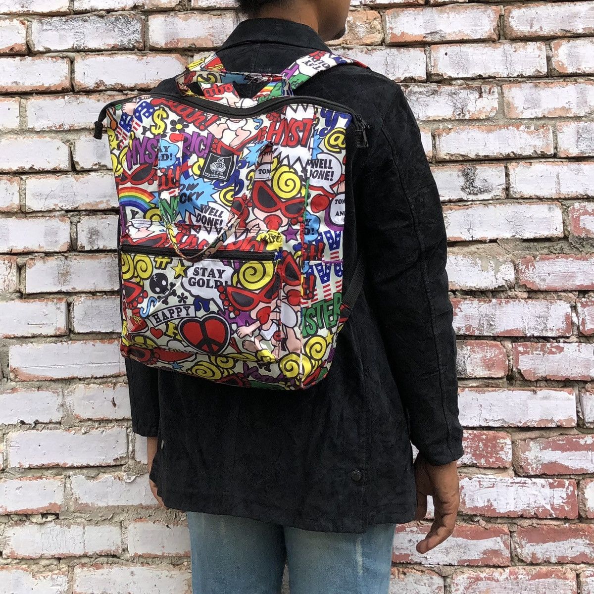 Hysteric Glamour Hysteric Glamour Mini Magazine Tote Bag / Bagpack Size ONE SIZE - 16 Thumbnail