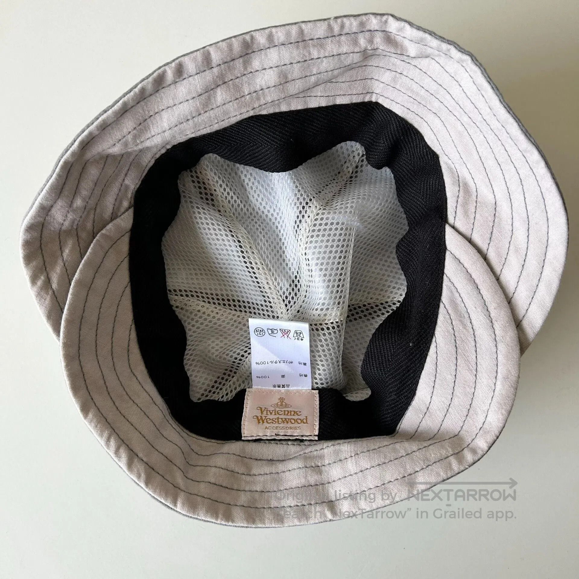 Vivienne Westwood Vintage Vivienne Westwood Hat with Saturn Button. Size ONE SIZE - 4 Thumbnail