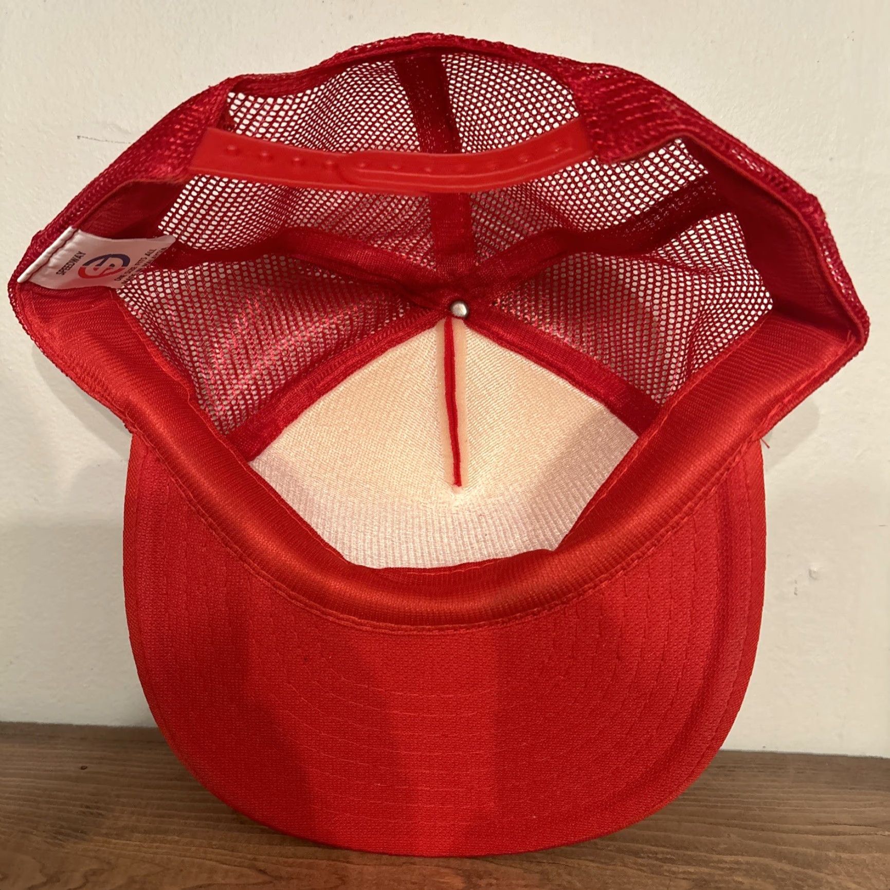 Vintage VINTAGE Harrisburg Fire Expo Hat Snapback Red One Size Men Speedway 1991 Event Brand Speedway Hat Red Men 1991 Harrisburg Fire Expo Snapback Size ONE SIZE - 4 Thumbnail