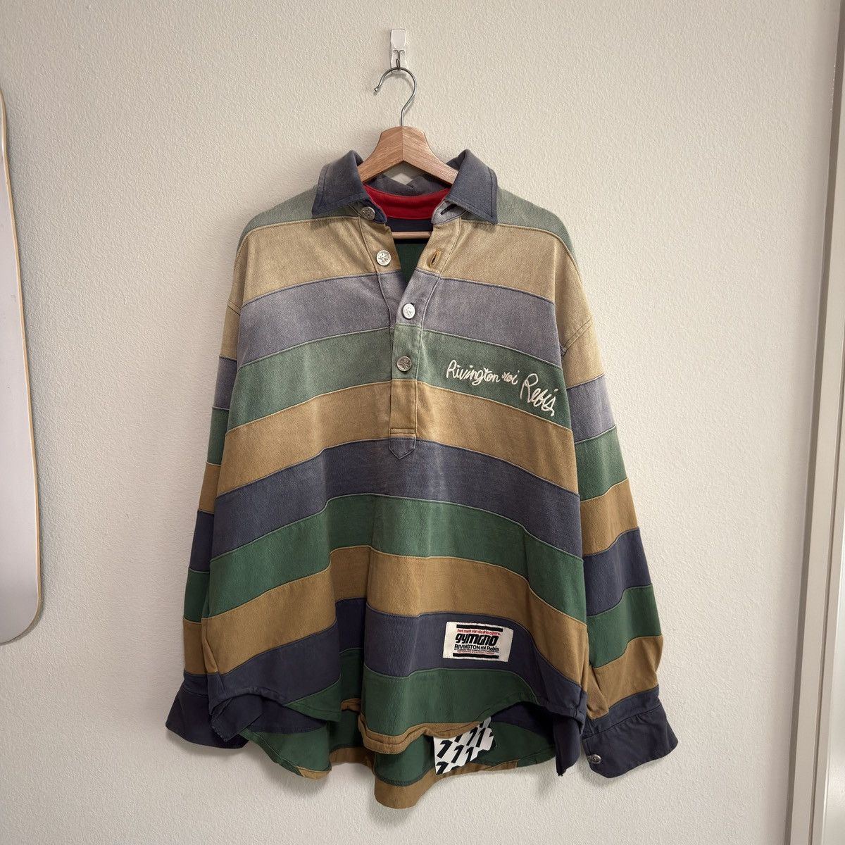 RRR-123 rivington roi rebis rugby polo shirt Size US XL / EU 56 / 4 - 1 Thumbnail
