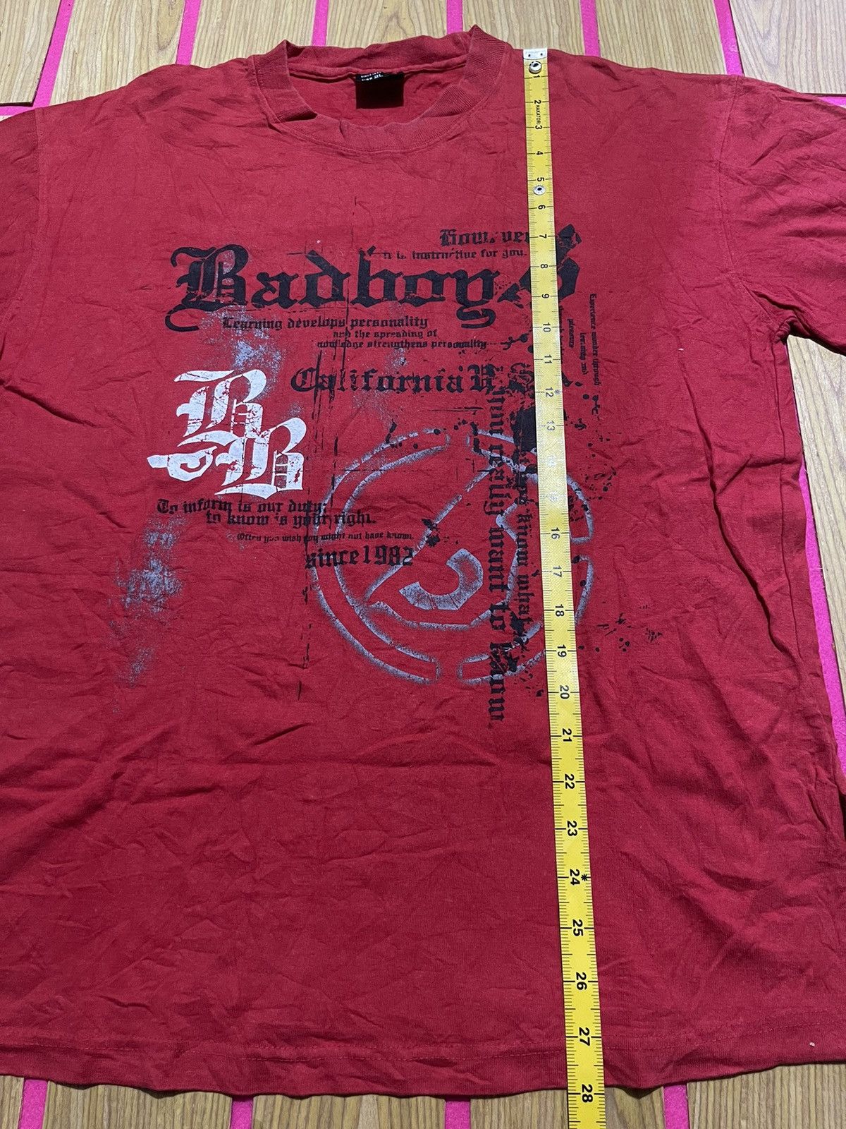 If Six Was Nine Y2K BAD BOY short sleeve tshirt ifsix style Size US L / EU 52-54 / 3 - 8 Thumbnail