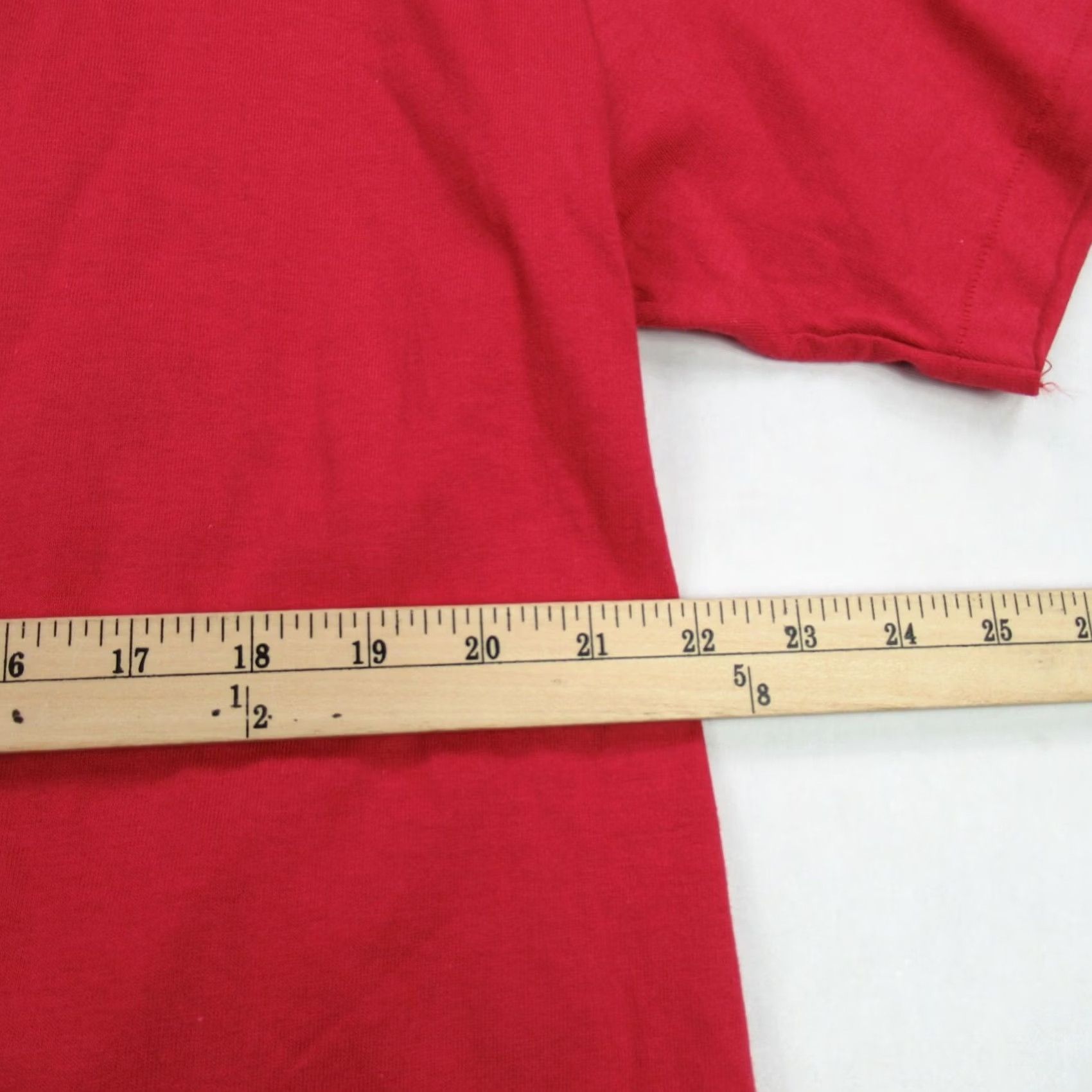 Hanes Hanes Shirt Womens XL Short Sleeve Pink Vintage USA Single Stitch | 100% Cotton Casual T-Shirt HairWay? Size XL / US 12-14 / IT 48-50 - 5 Thumbnail