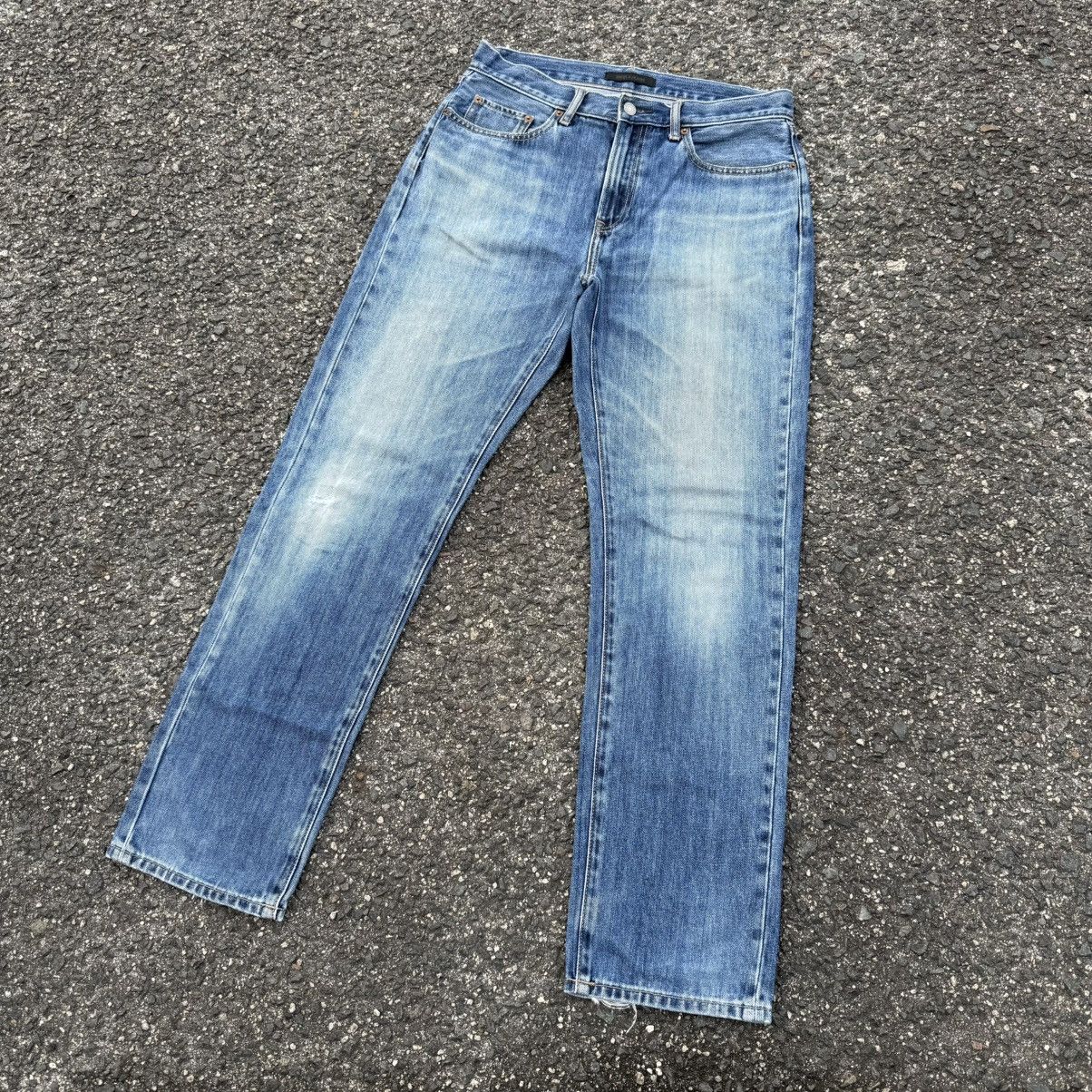 Japanese Brand VINTAGE JAPANESE FADED JEAN DENIM PANTS Size US 31 - 1 Thumbnail