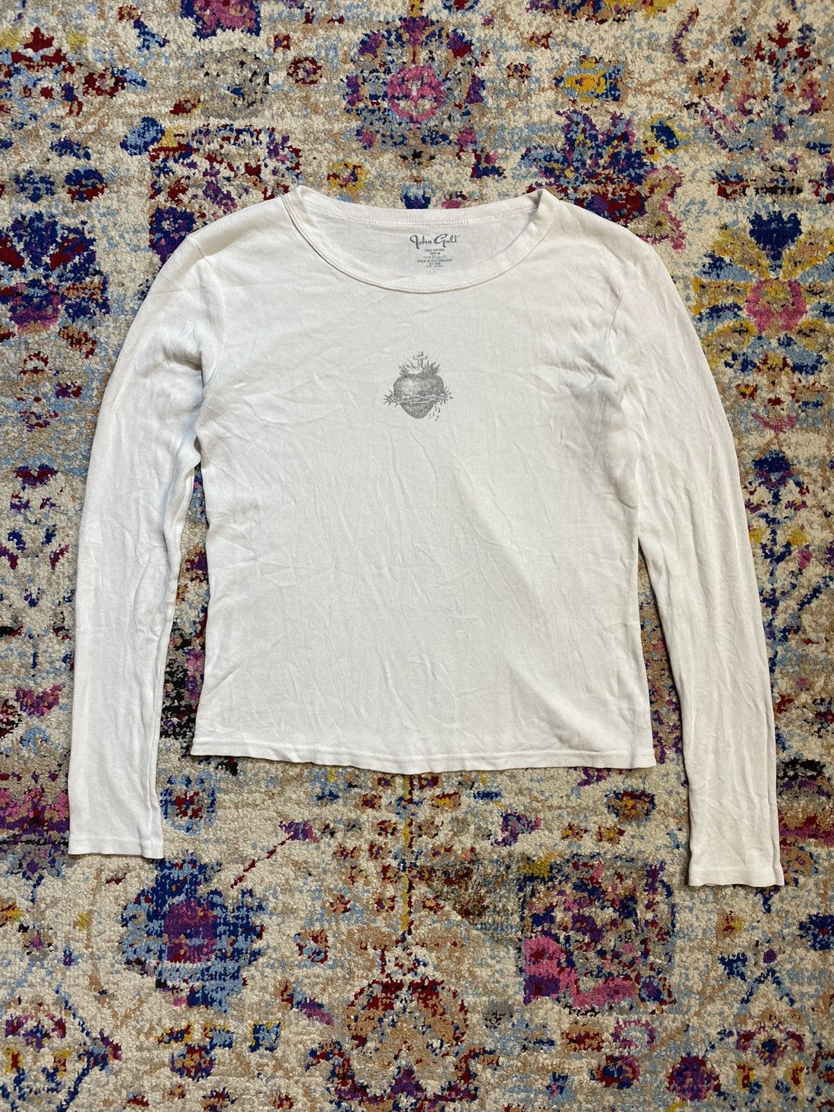 Other John Galt Cross Hearts LS Tees Size S / US 4 / IT 40 - 1 Thumbnail