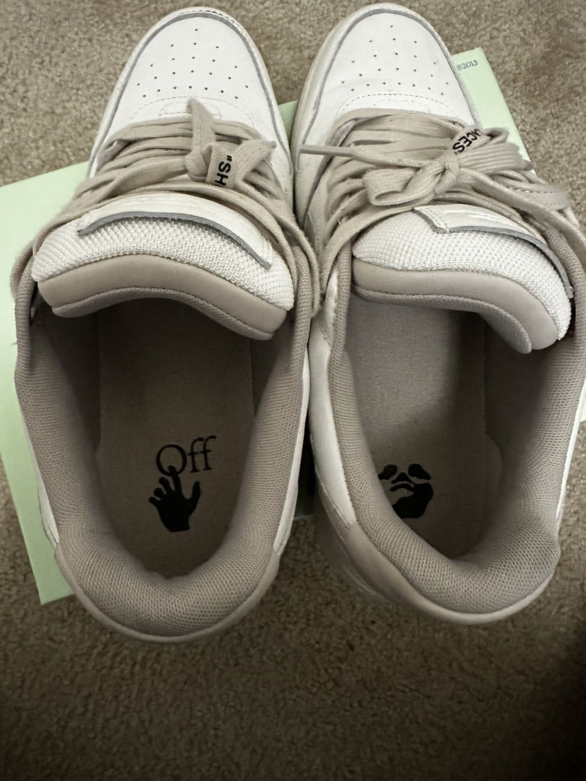 Off-White Off White ‘Out of Office’ sneakers Size US 12 / EU 45 - 8 Thumbnail