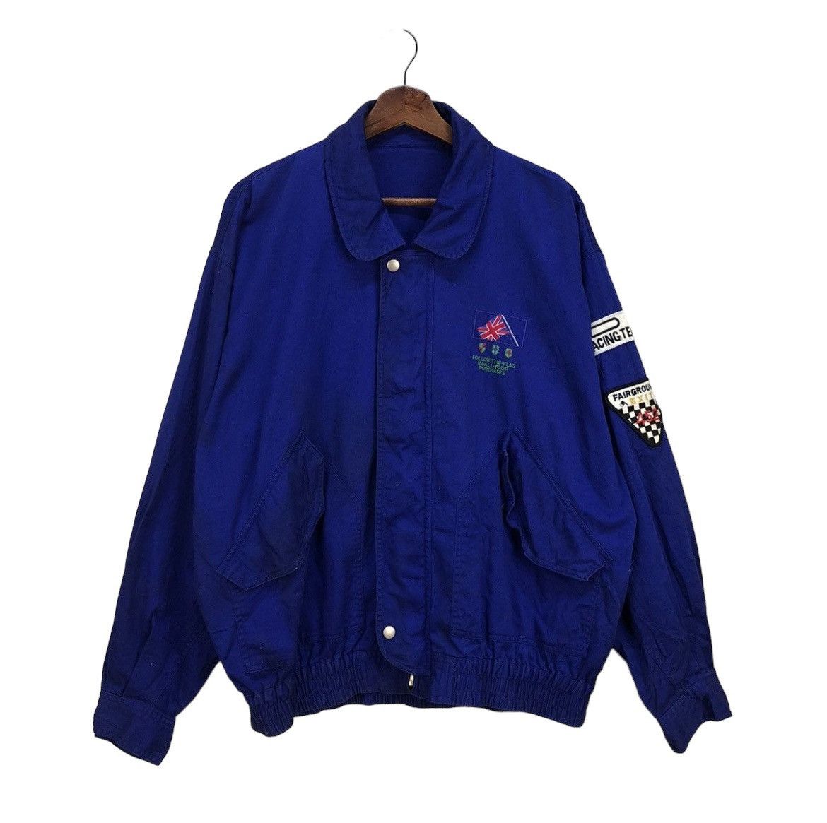 Japanese Brand The Dream Studio Racing Team Style Bomber Jacket Size US XL / EU 56 / 4 - 1 Thumbnail