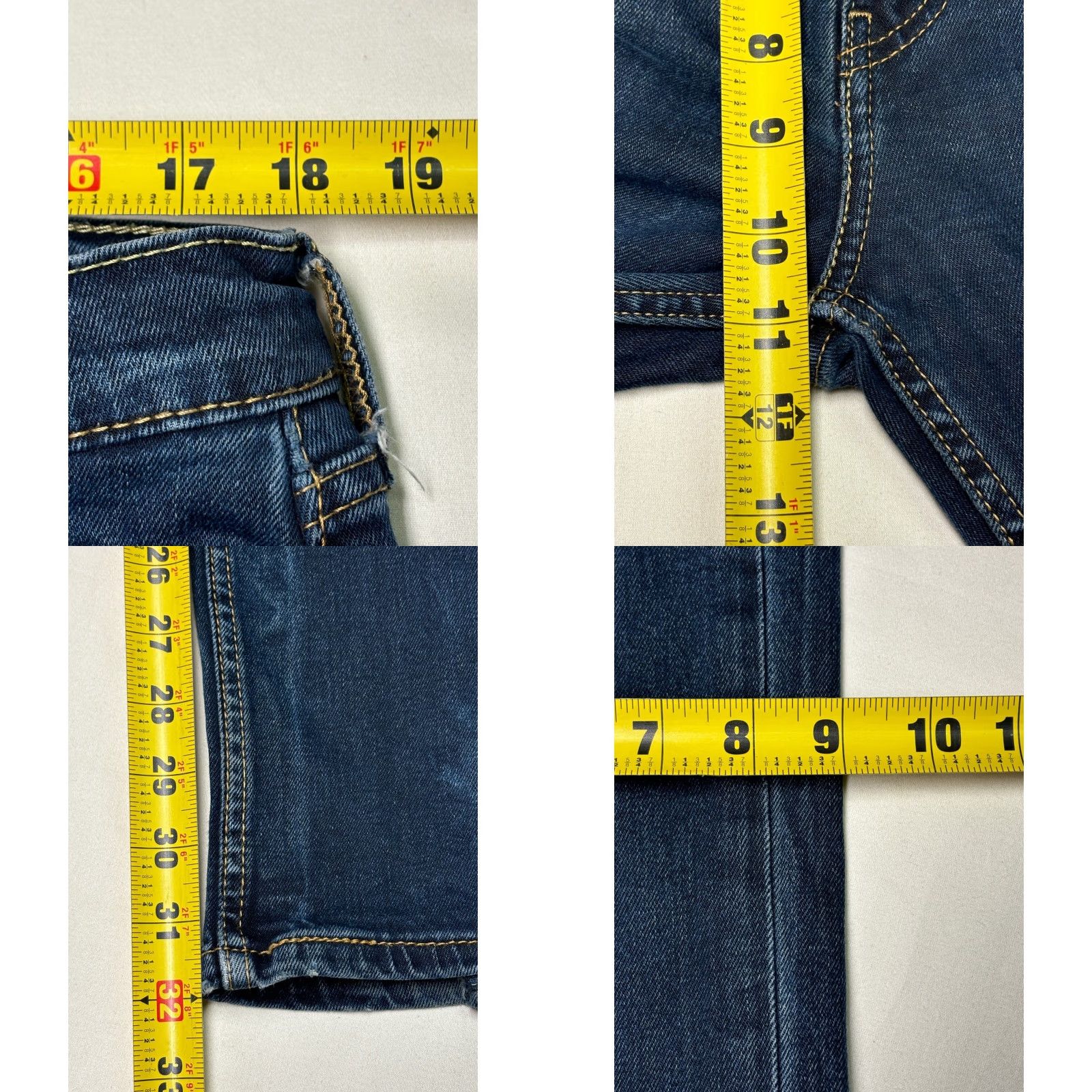 Levi's Levi's 514 Straight Fit Jeans Denim Dark Wash Mens W36 L32 Regular Fit Shirt? Size US 36 / EU 52 - 10 Thumbnail