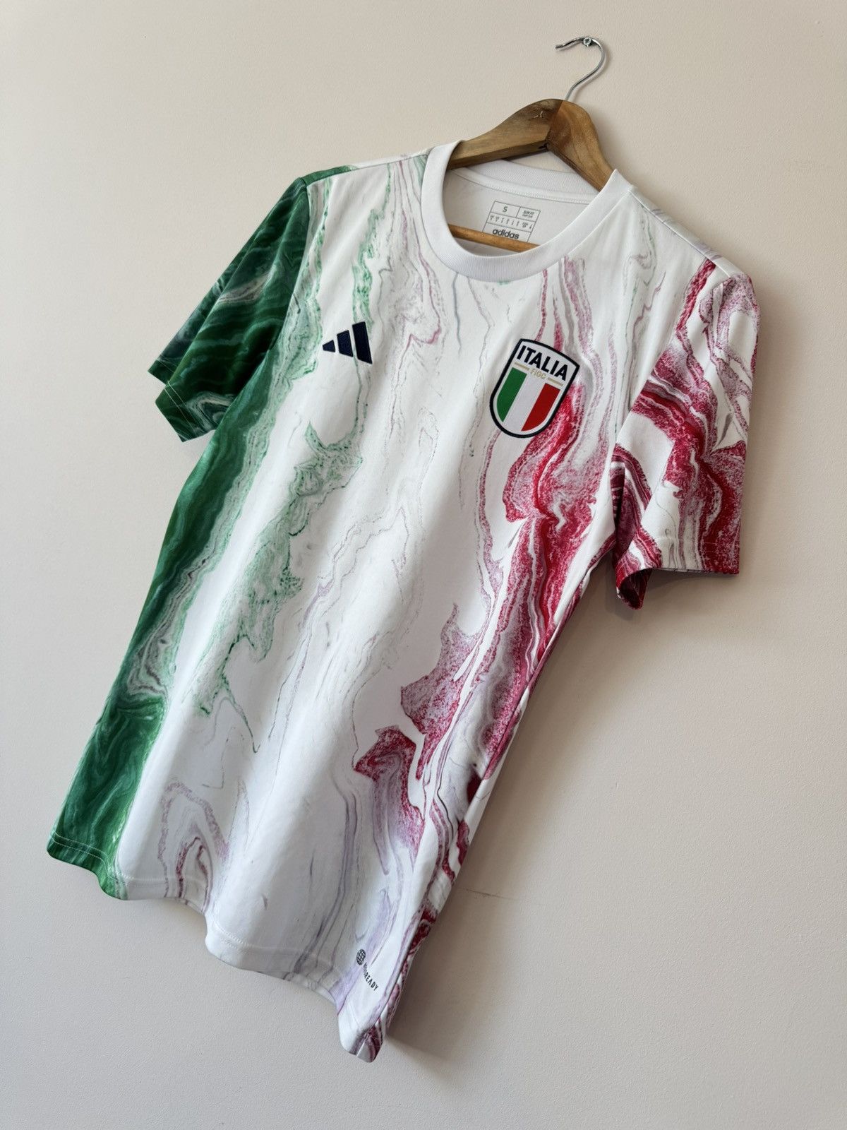 Adidas Italy 2022-2023 Soccer Training Jersey Football Shirt Kit Size US S / EU 44-46 / 1 - 3 Thumbnail