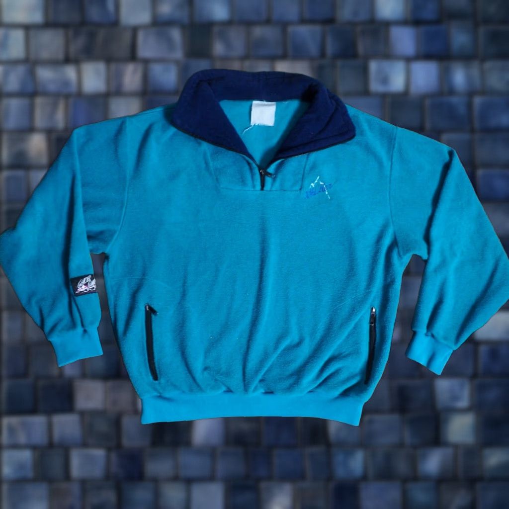 Whistles **VTG 80s Glacier Wind Whistler Ski Teal 1/4 Zip Jacket Mens XL** User: VTG 80s Glacier Wind Whistler Ski Teal 1/4 Zip Fleece Jacket Mens XL Size US XL / EU 56 / 4 - 1 Thumbnail