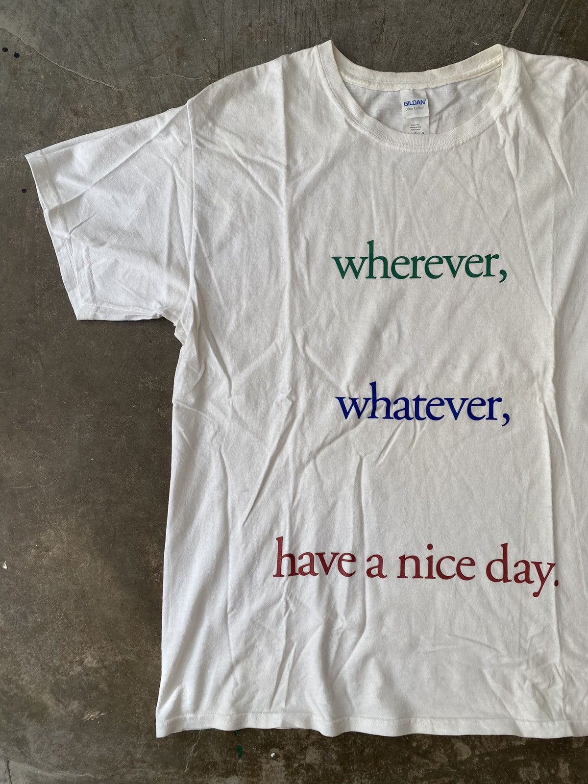 Vintage Wherever Whatever Have A Nice Day Tee Kapital Beams 45rpm Size US L / EU 52-54 / 3 - 2 Thumbnail