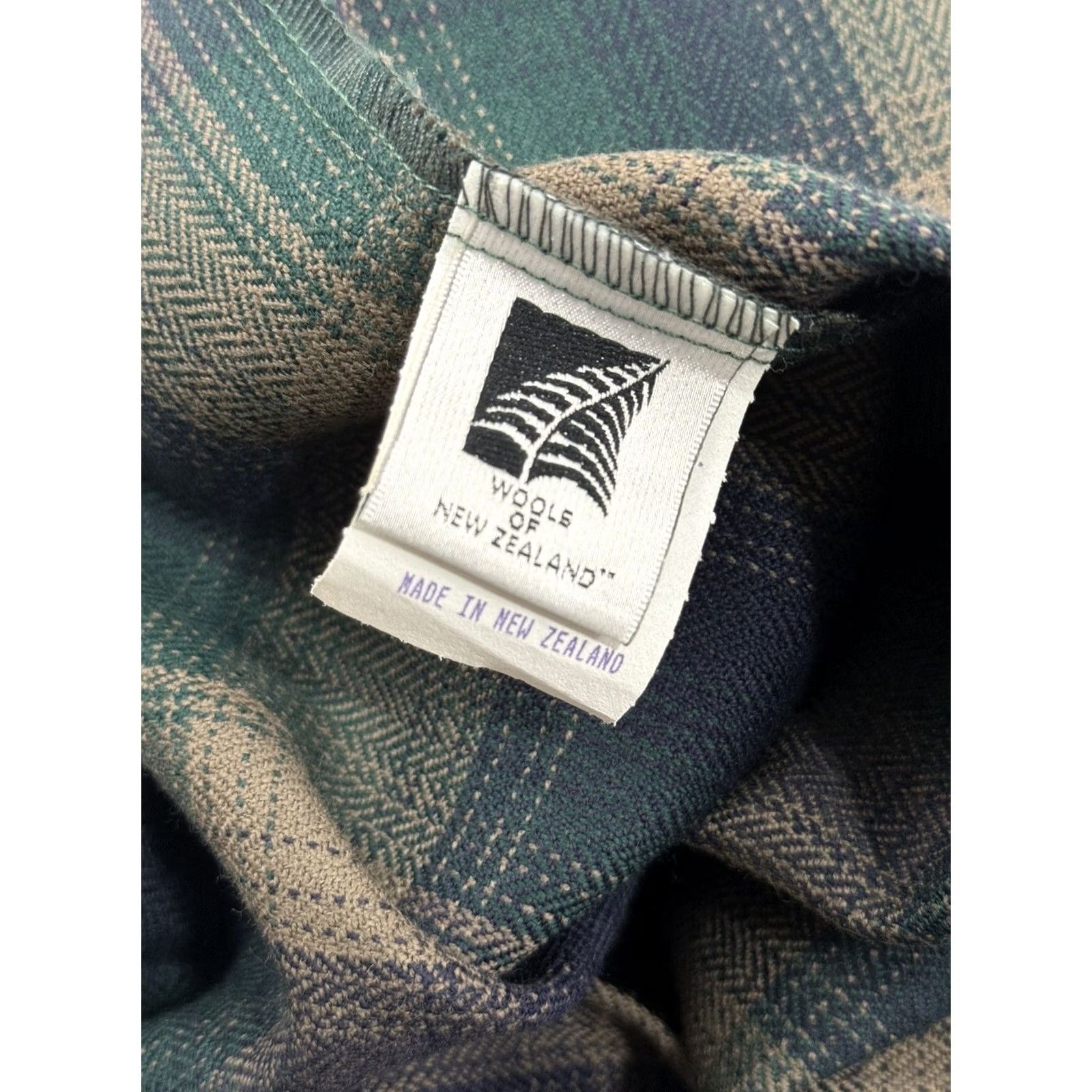 Vintage Swanndri Shirt Mens S Purple New Zealand WOOL Plaid Flannel EXCELLENT Size US S / EU 44-46 / 1 - 6 Thumbnail