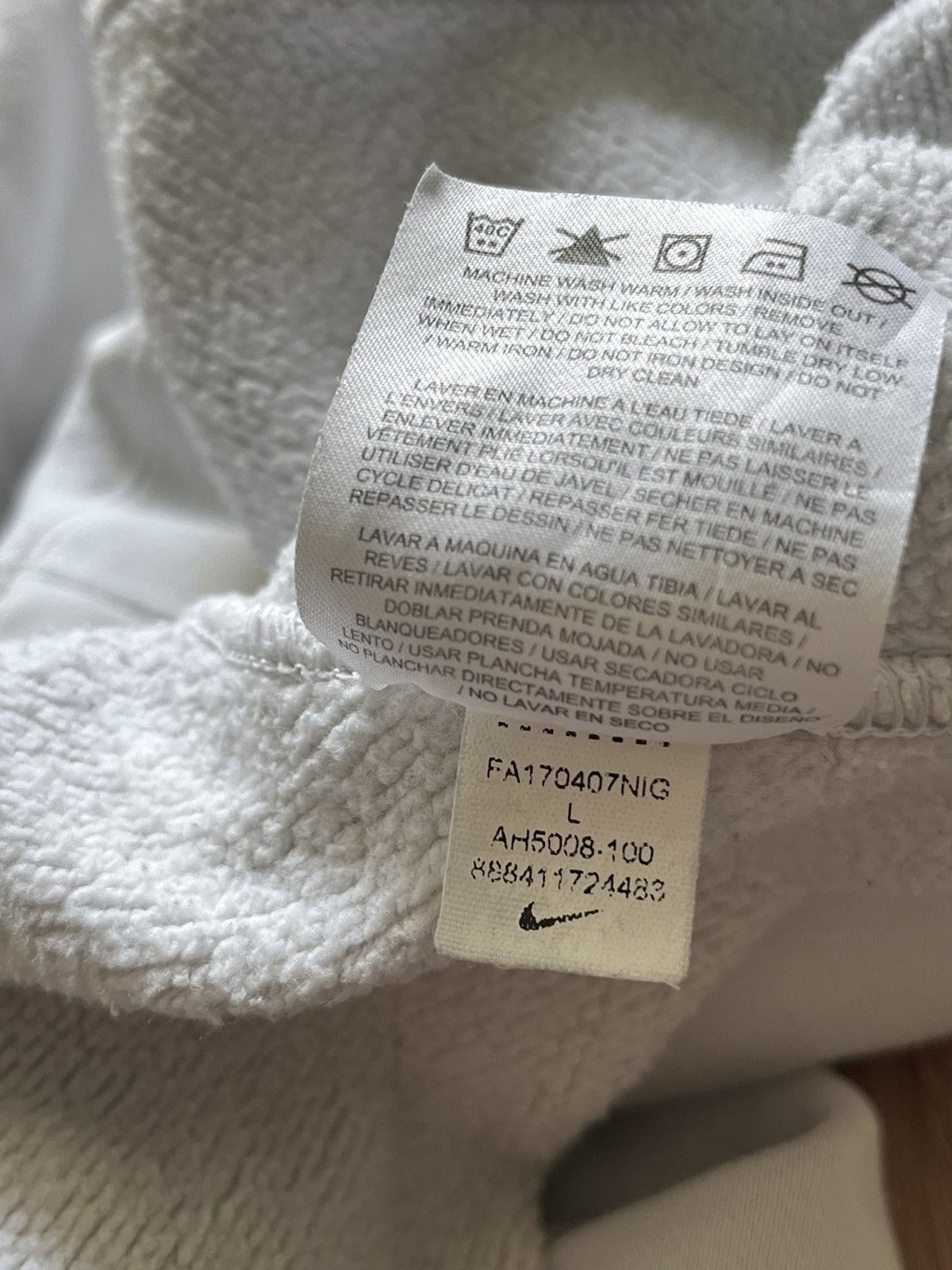 Kith Kith x Nike Flight Hoodie White tech acg AH5008-100 Size US L / EU 52-54 / 3 - 10 Thumbnail