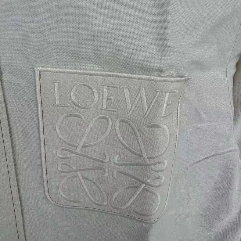 Loewe LOEWE Pocket embroidered logo denim shirt Size XS / US 0-2 / IT 36-38 - 4 Thumbnail