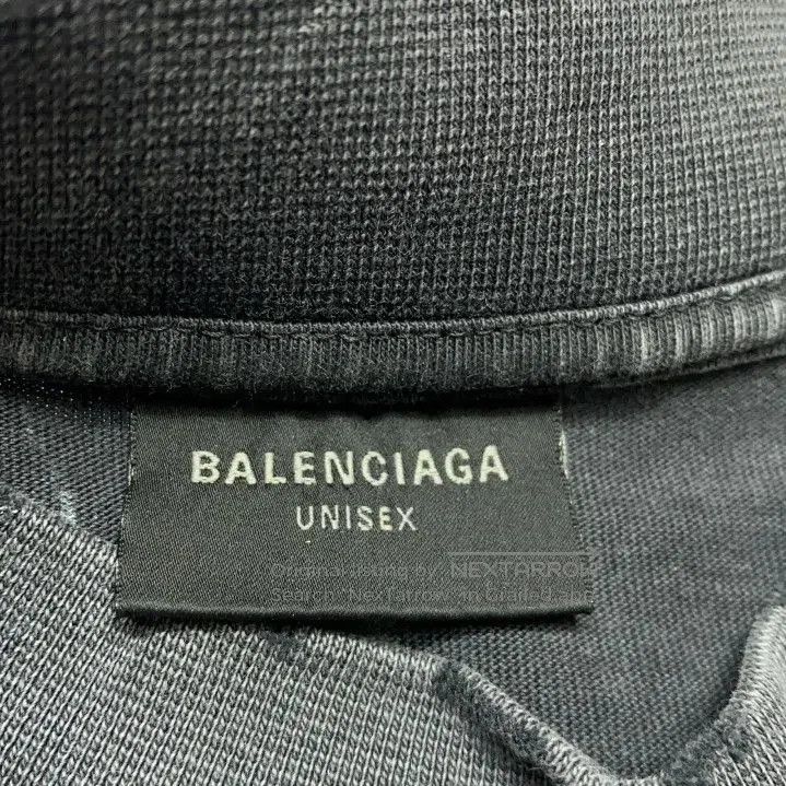 Balenciaga Balenciaga Gray Logo Embroidered Short Sleeve T-shirt. Size US M / EU 48-50 / 2 - 4 Thumbnail